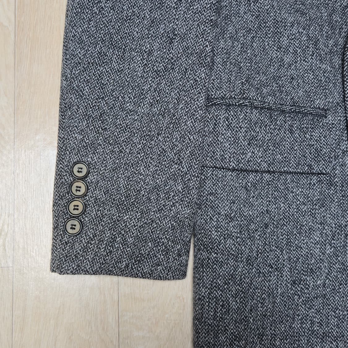 앤더슨벨 울혼방 더블 코트 상품이미지3