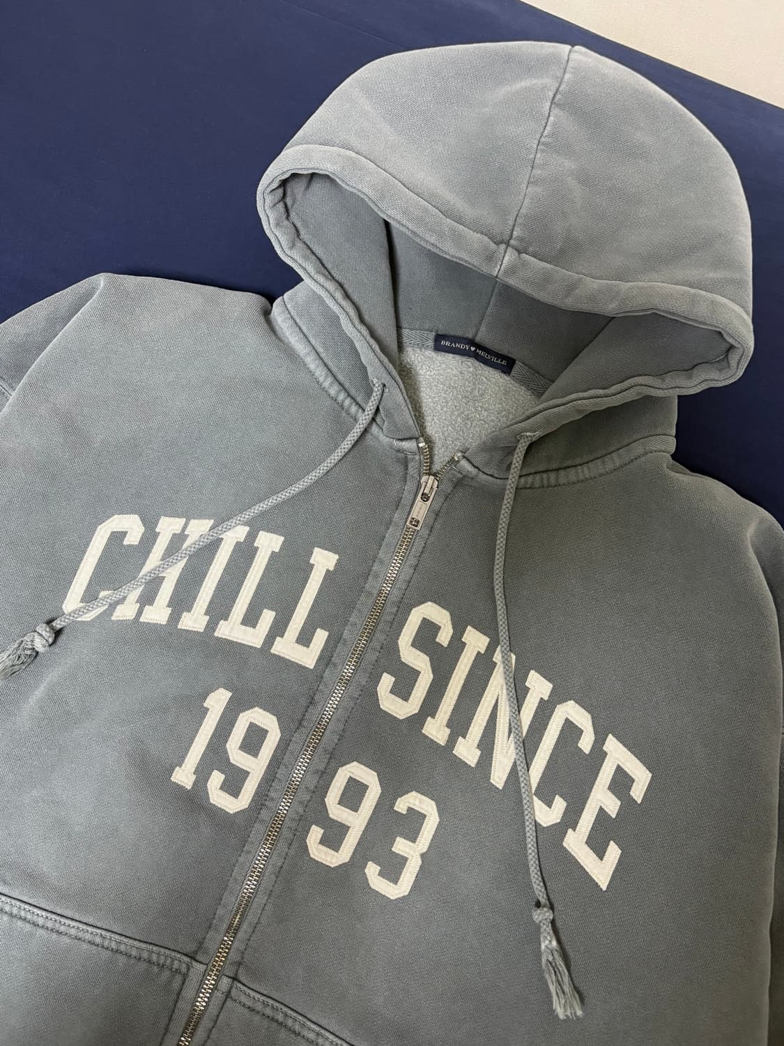 brandy melville 브랜디 멜빌 크리스피 후드집업 상품이미지2