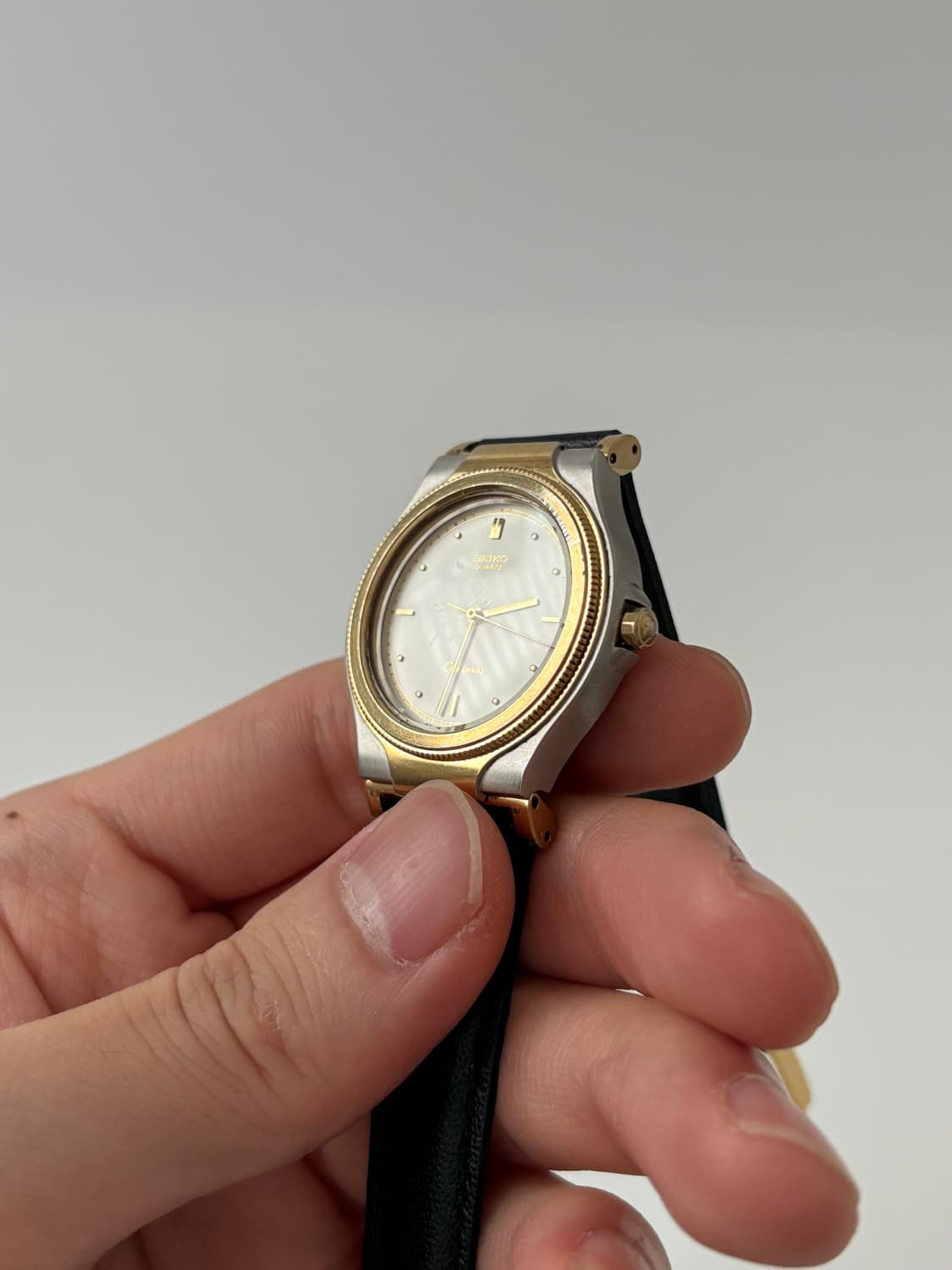 80s chronos gold bezel combi quartz  상품이미지4