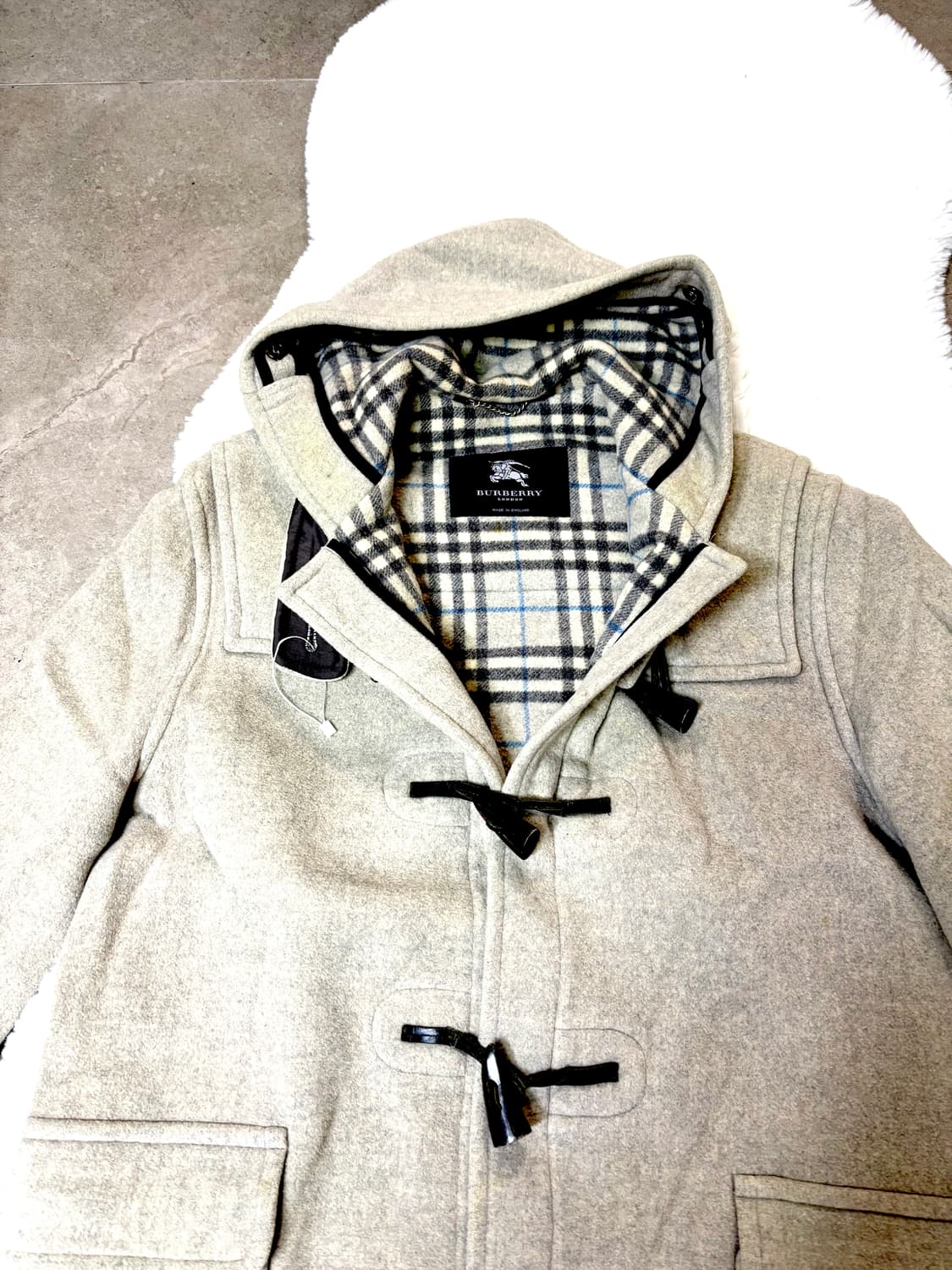 정품 버버리 떡볶이 코트 66 상품이미지2