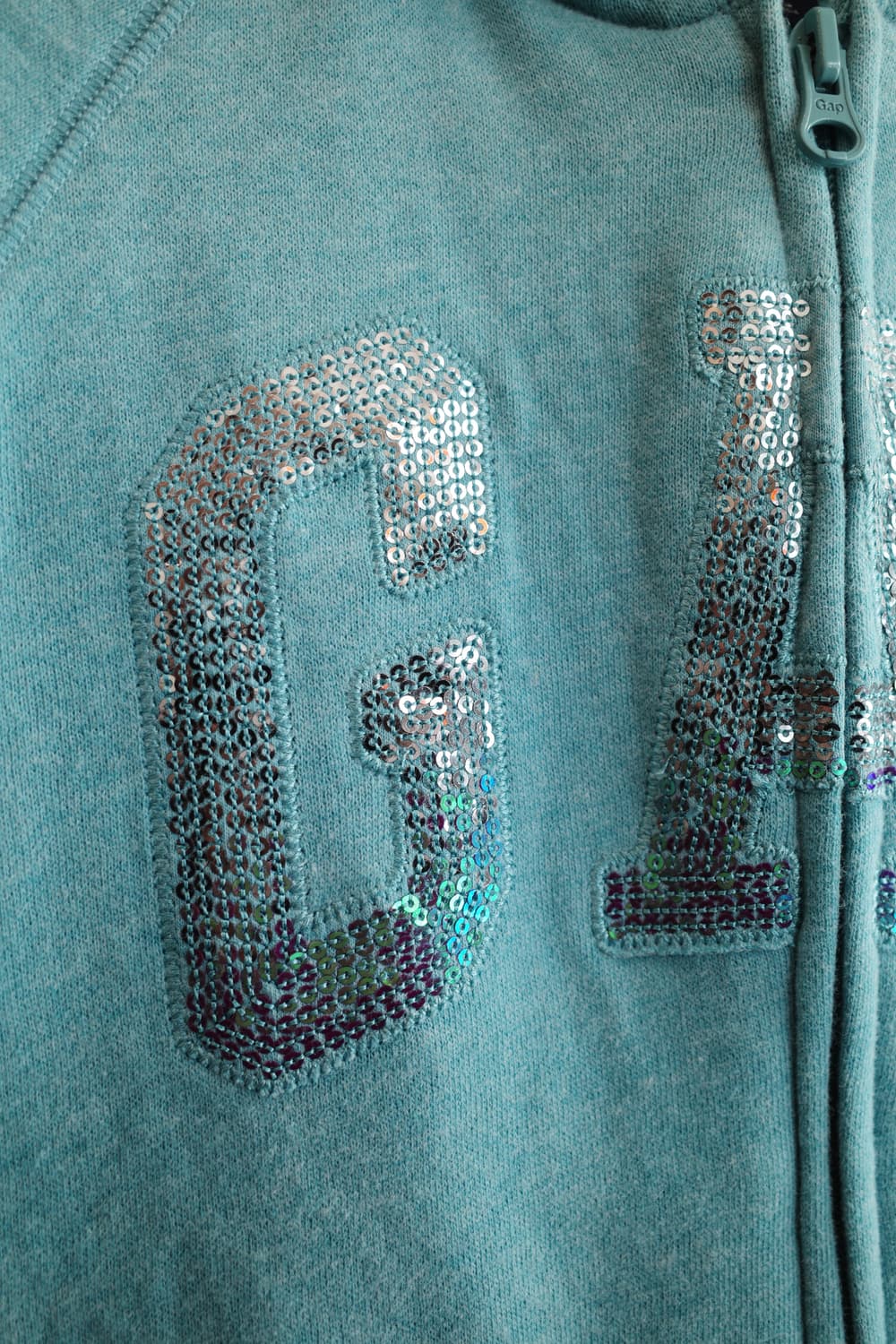 GAP 갭 스팽글 로고 집업 후디 상품이미지4