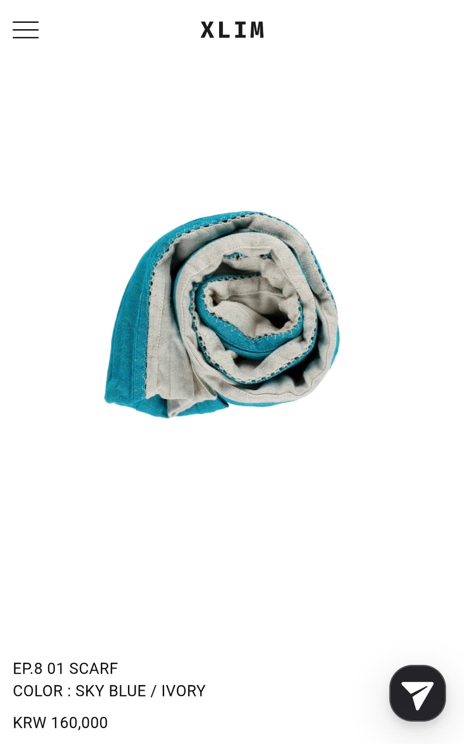 Xlim 엑슬림 EP.8 01 SCARF 스카프 상품이미지1