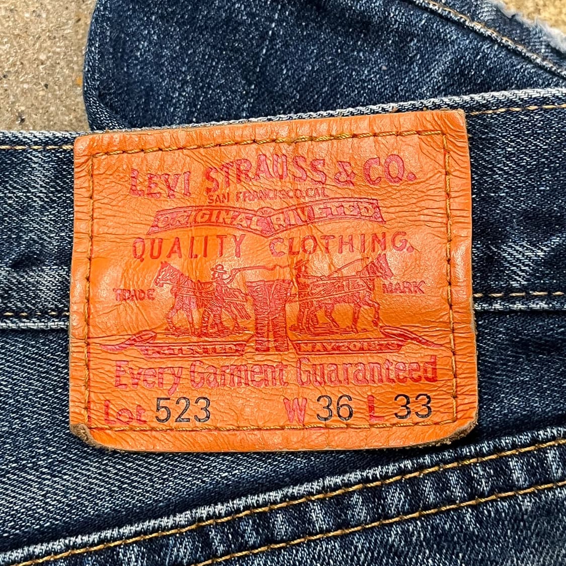 [정품] 리바이스 데님 청바지 b15 상품이미지4