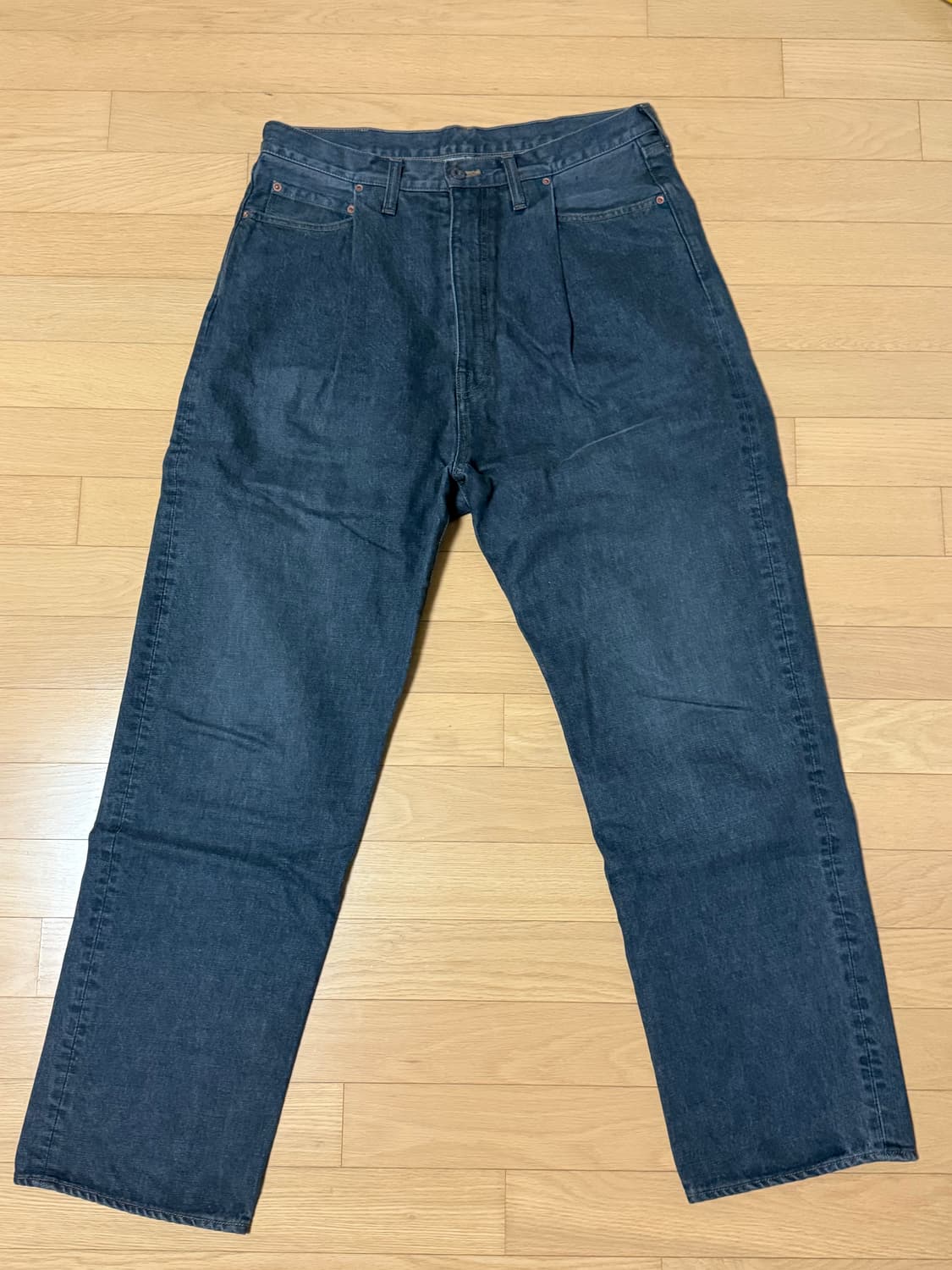 캐피탈 14oz Coney Okagilly 블랙 데님 36 상품이미지3