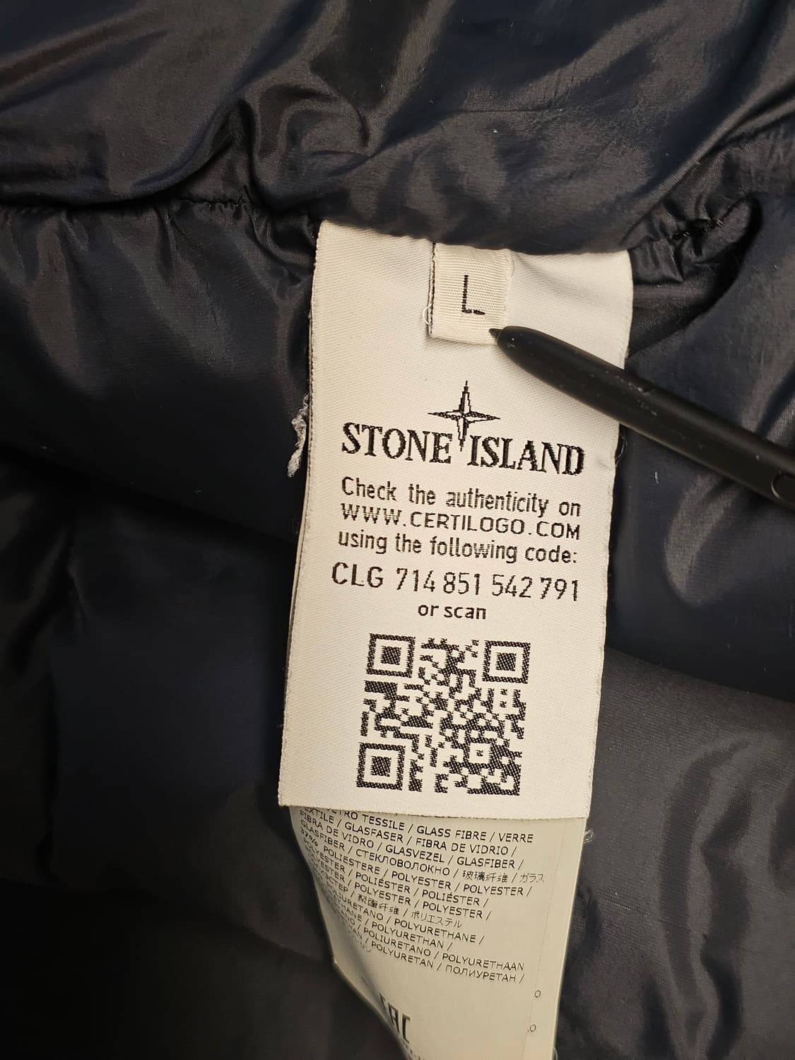 스톤아일랜드 쉐도우 프로젝트 나슬란 스카라베오 패딩 조끼 상품이미지7