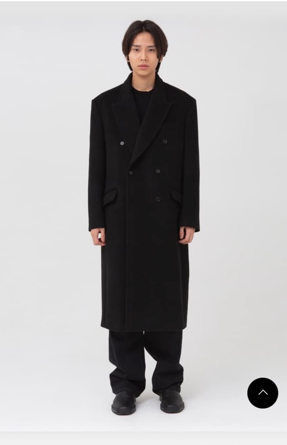 [23FW] 브라운야드 더블 브레스티드 블랙 (3) 상품이미지1