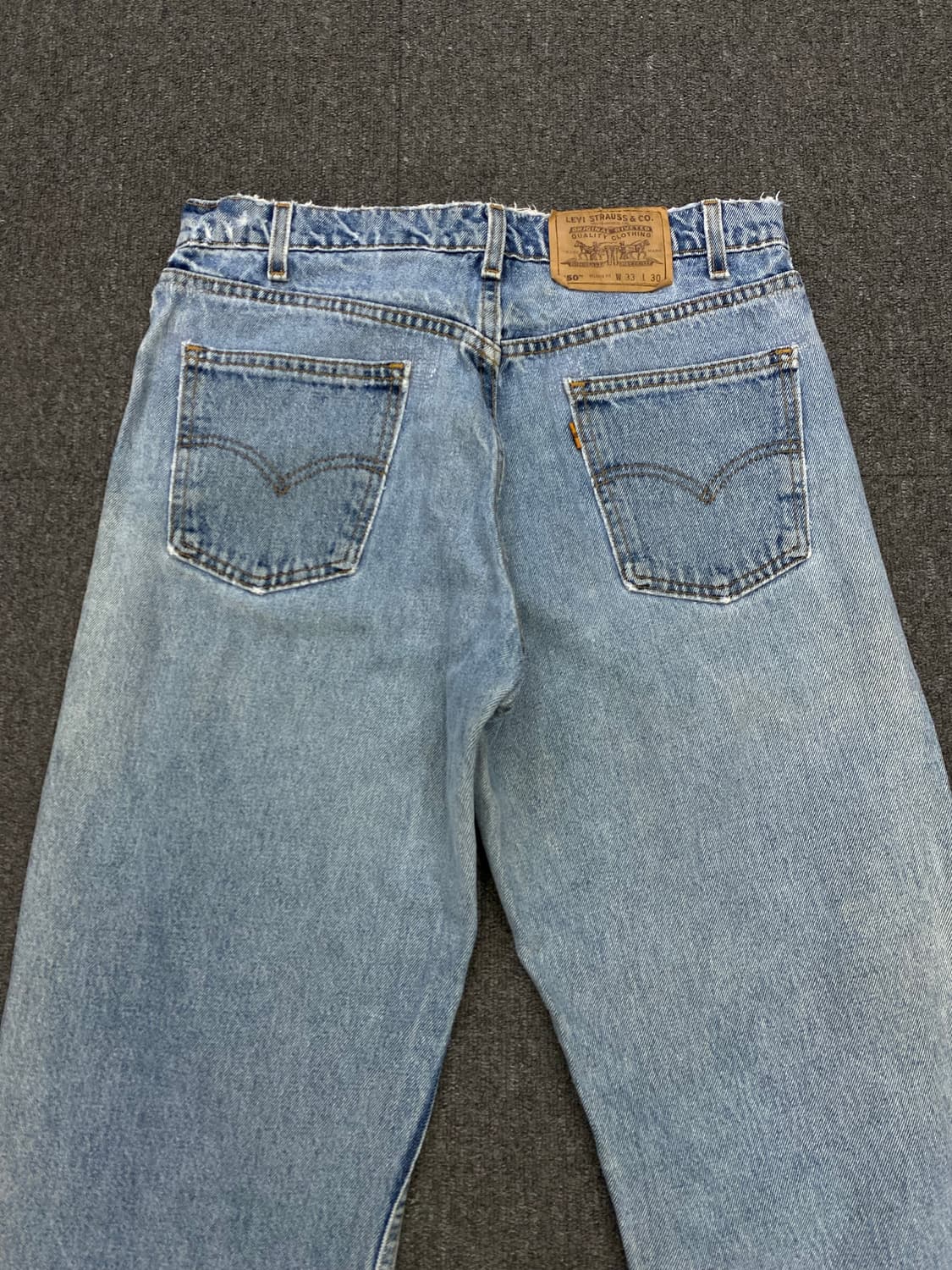 90s Levis 리바이스 550 오렌지탭 데님팬츠 상품이미지8
