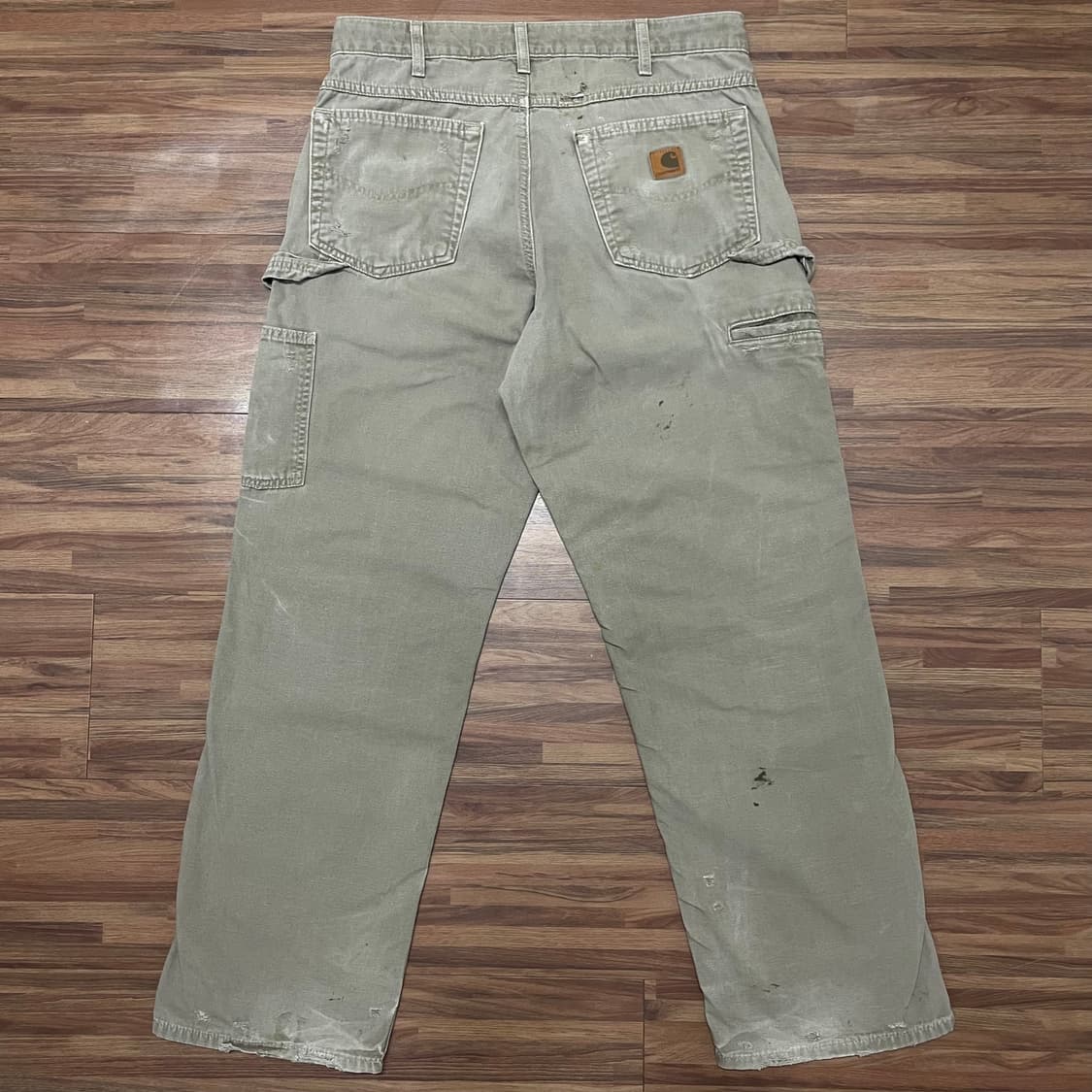 칼하트 싱글니 카펜터 디스 워크팬츠 mus 32 상품이미지3