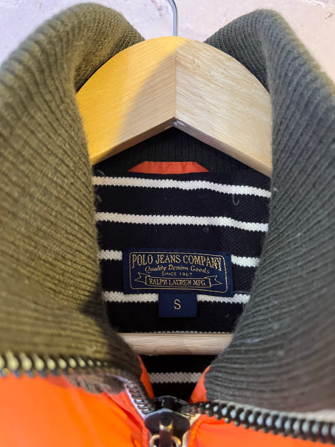 폴로 진스 다운 자켓 상품이미지3