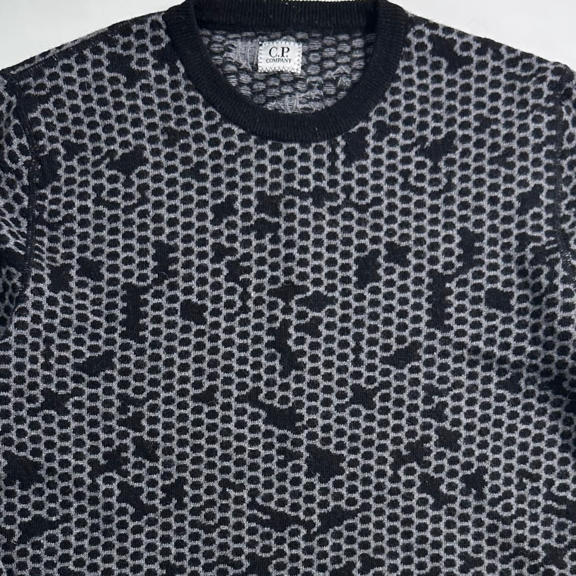 Cp컴퍼니 패턴 울 니트 상품이미지2
