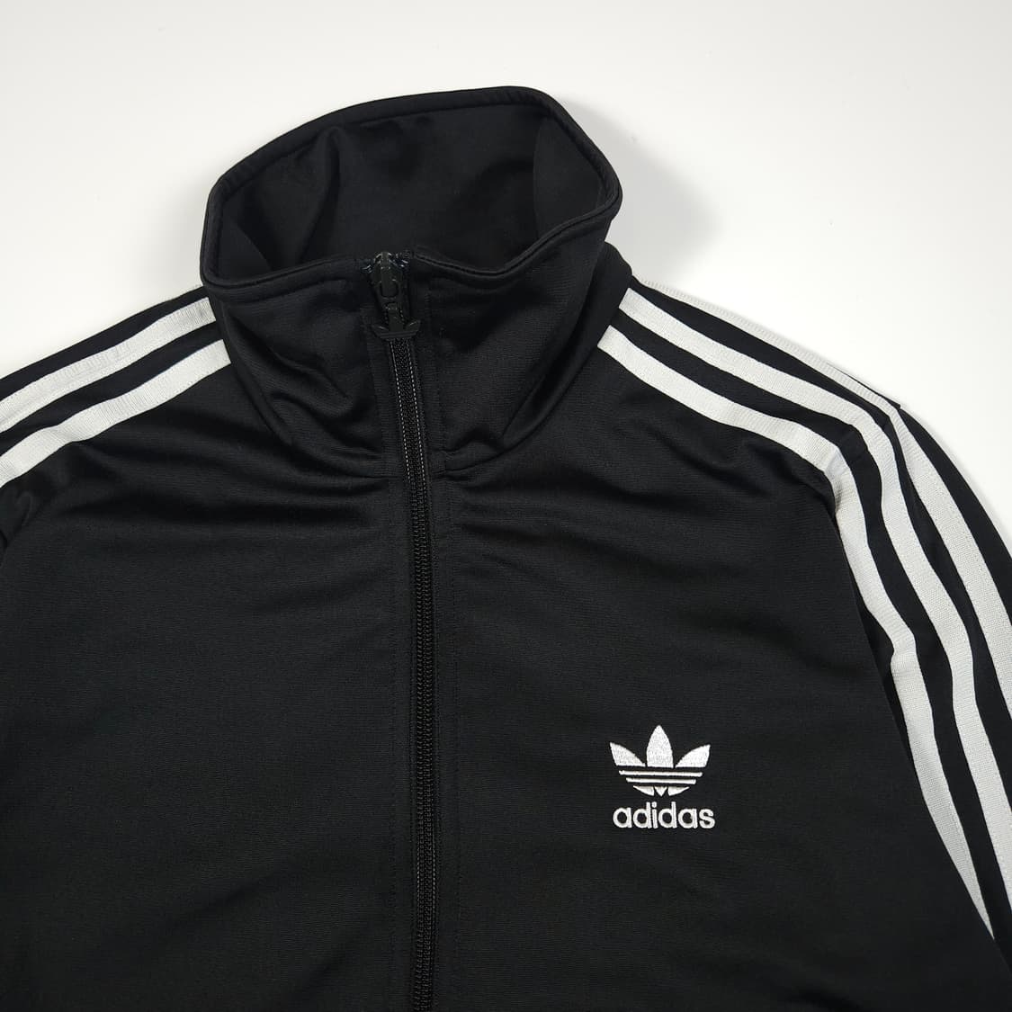 아디다스 파이어버드 빅로고 트랙탑 블랙 상품이미지2