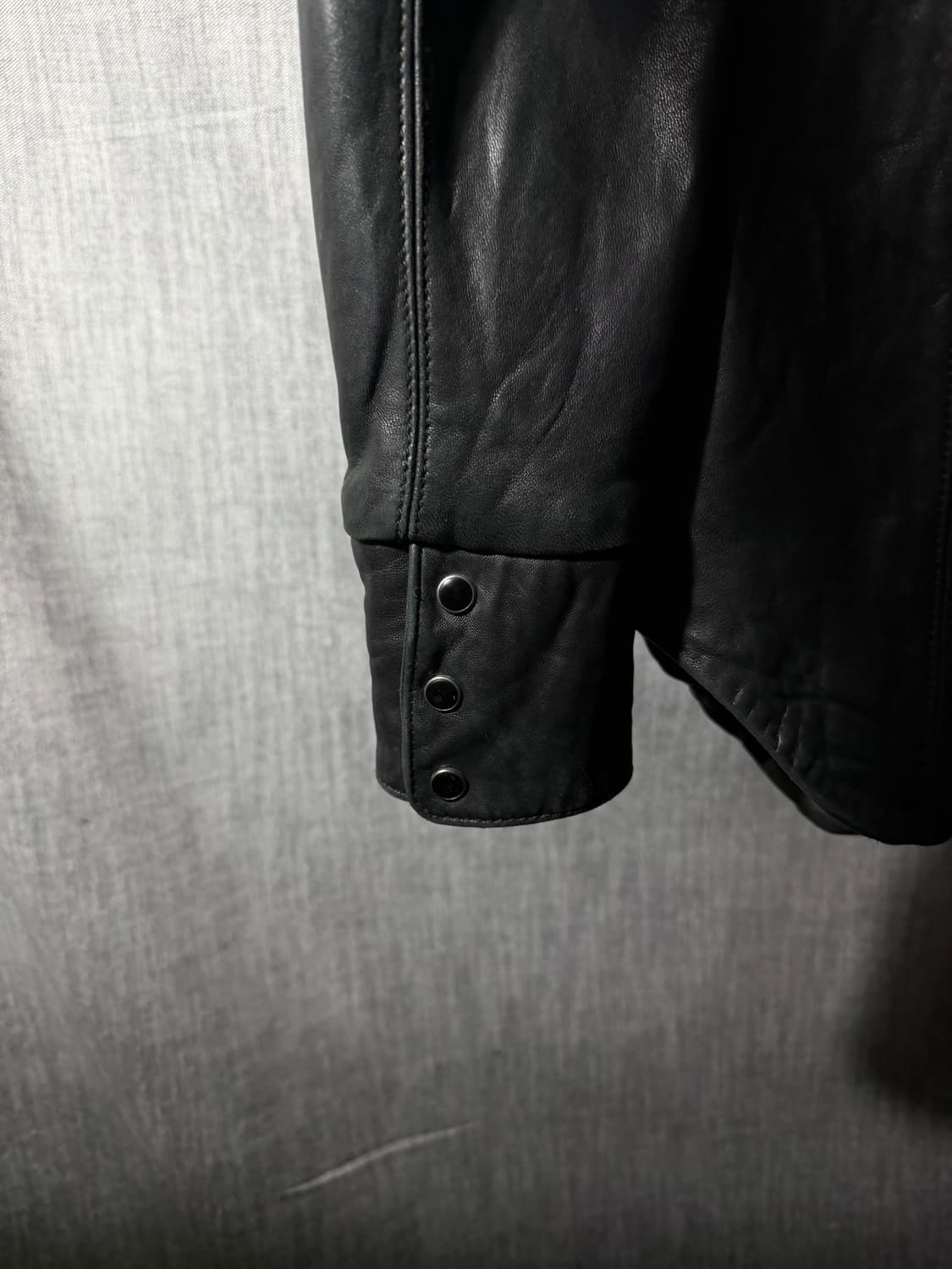 이세이미야케 레더셔츠 상품이미지7