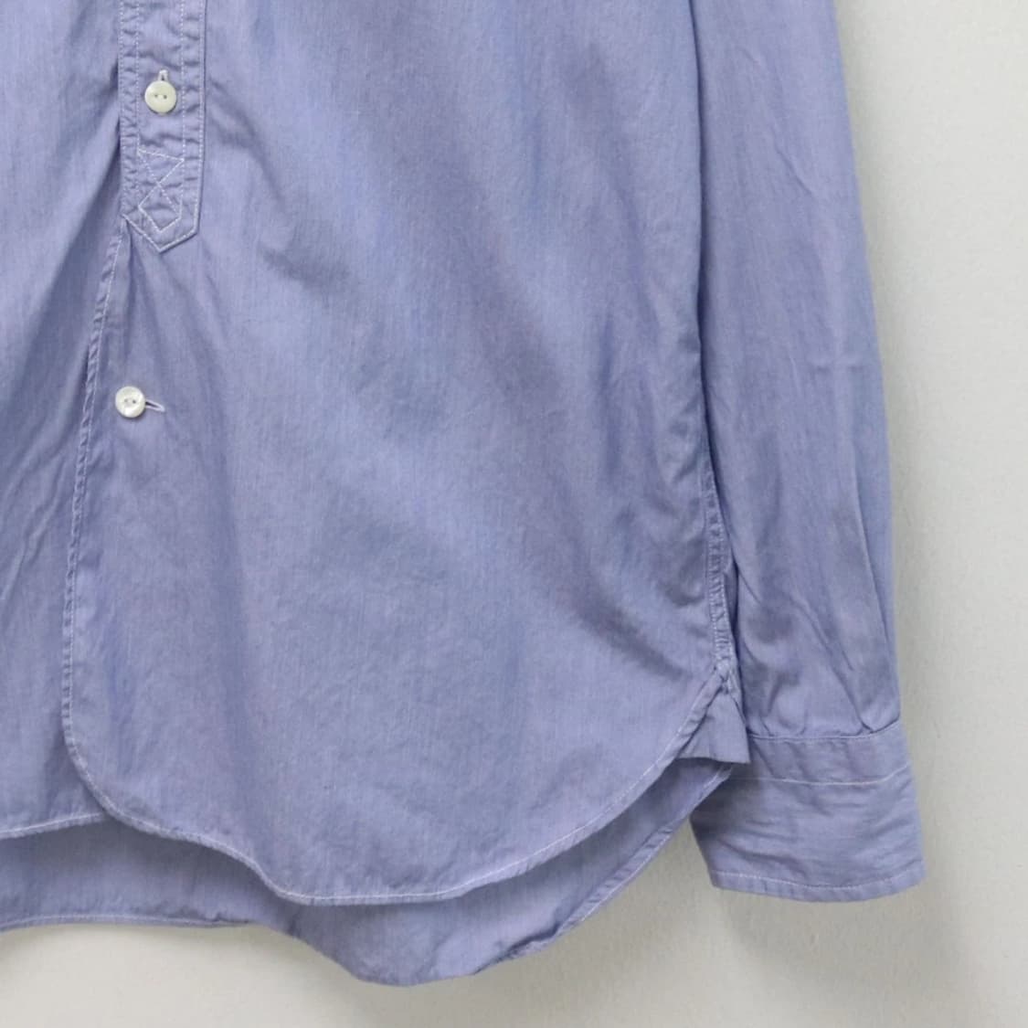 하버색 라운드 카라 셔츠 63325 상품이미지4