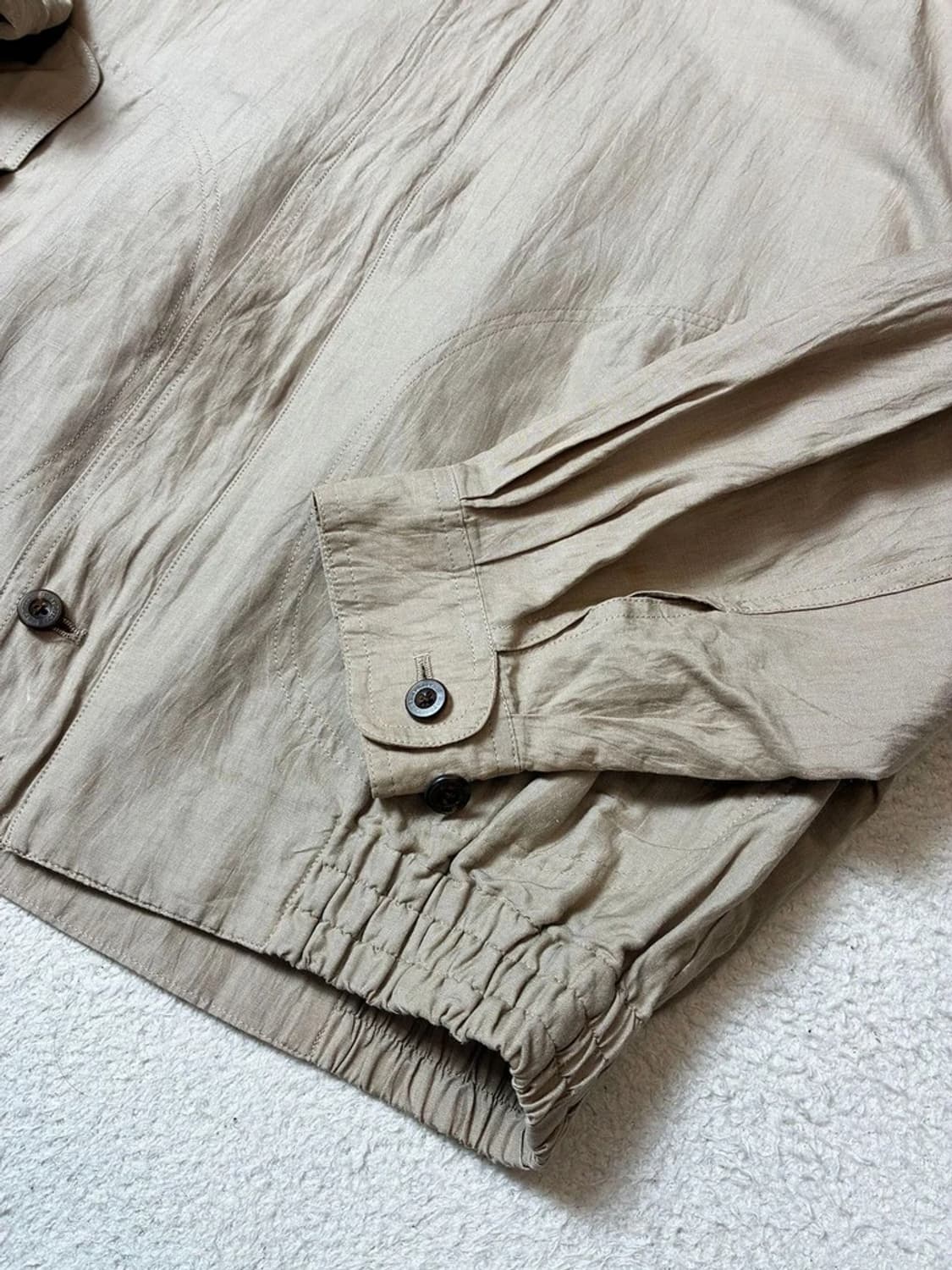 버버리 90's 아카이브 린넨 스윙톱 자켓 PN7335 상품이미지4