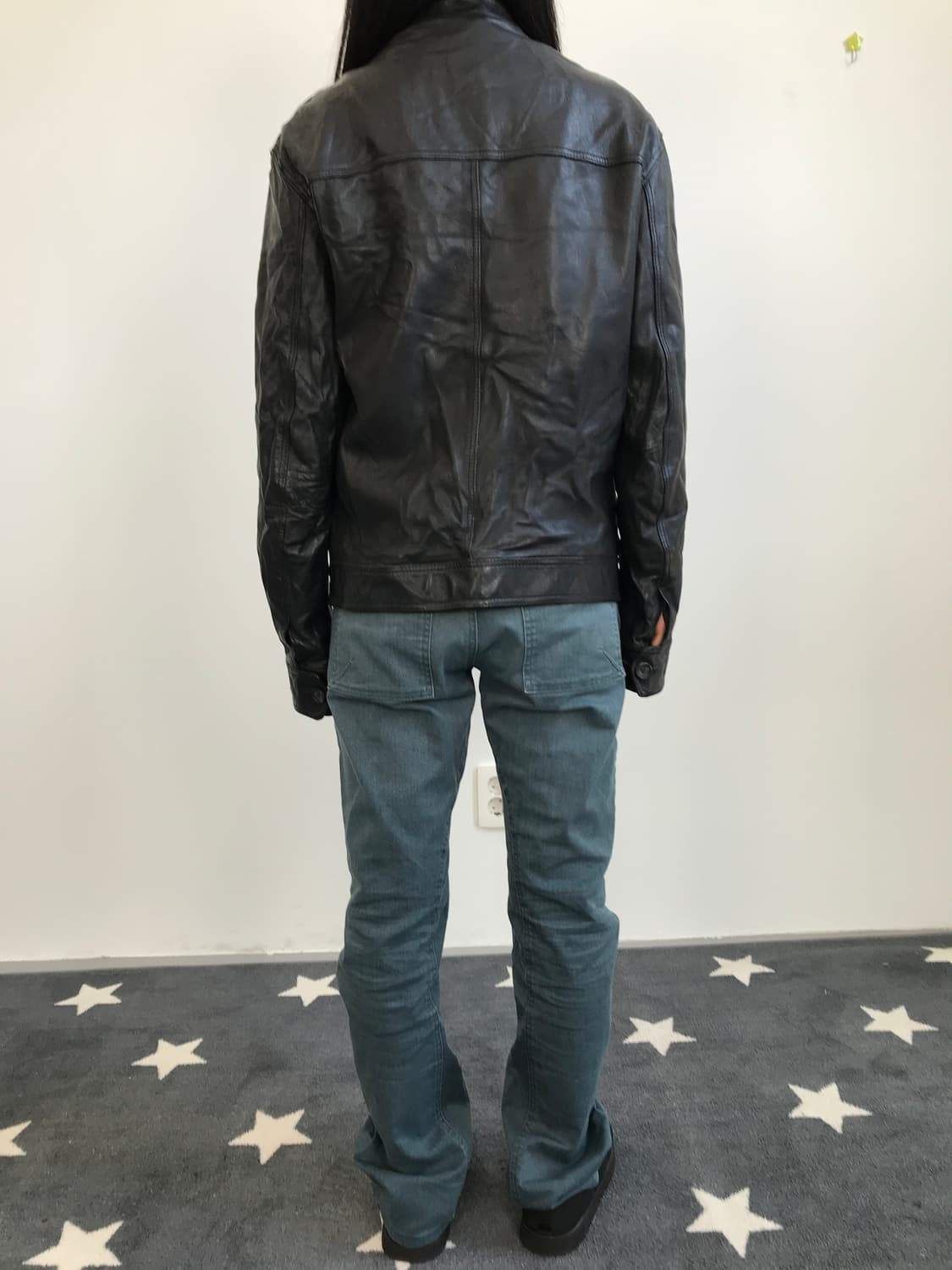 Vintage Lambskin Leather Jacket 상품이미지3