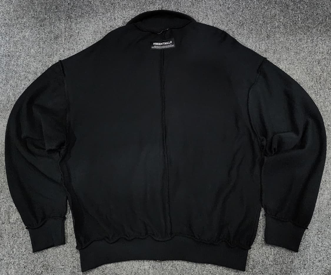 빈트릴 스펠로고 투웨이 스웻 집업 자켓 M 상품이미지2