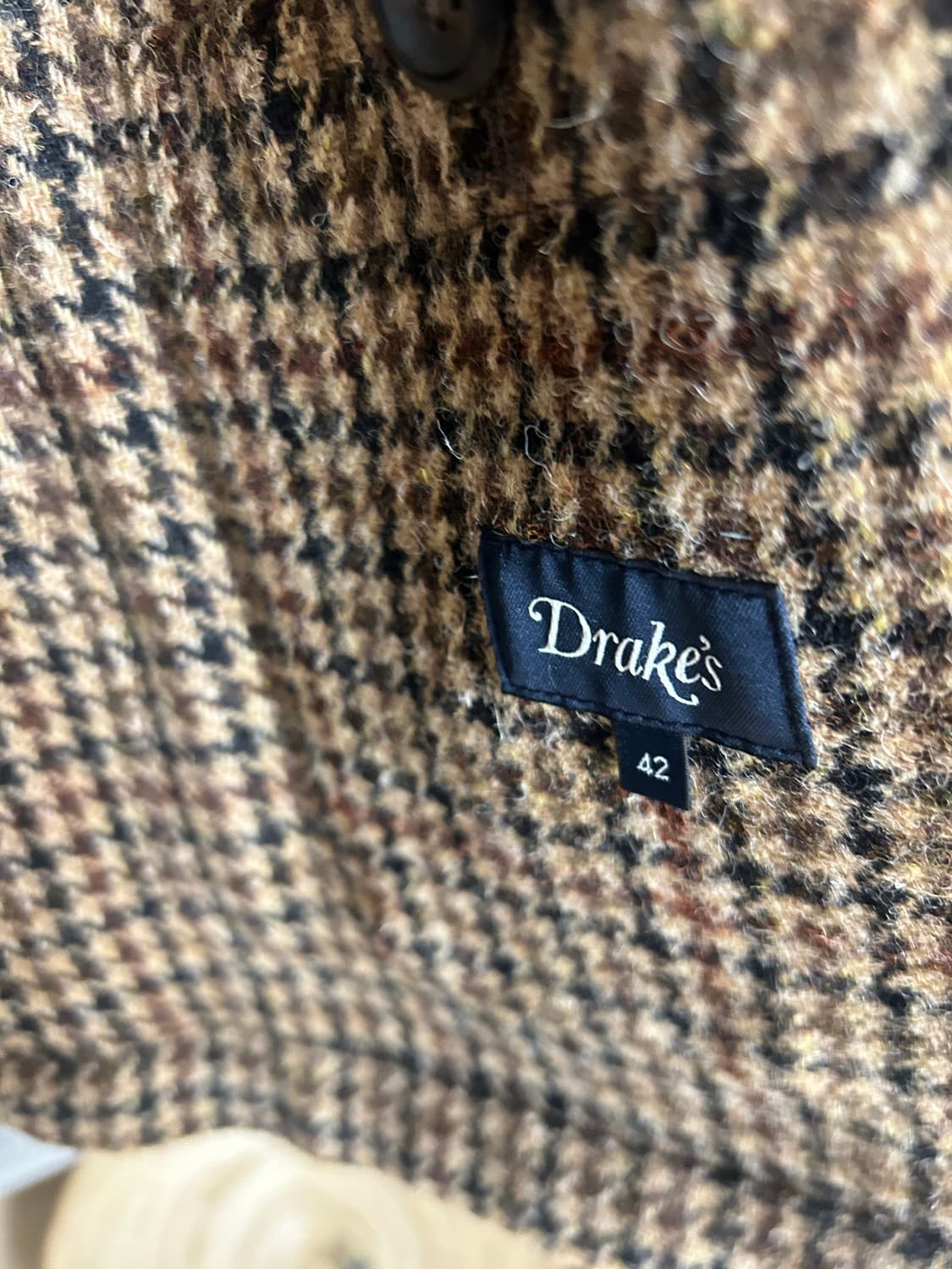 드레익스 트위드자켓42 drakes 상품이미지3