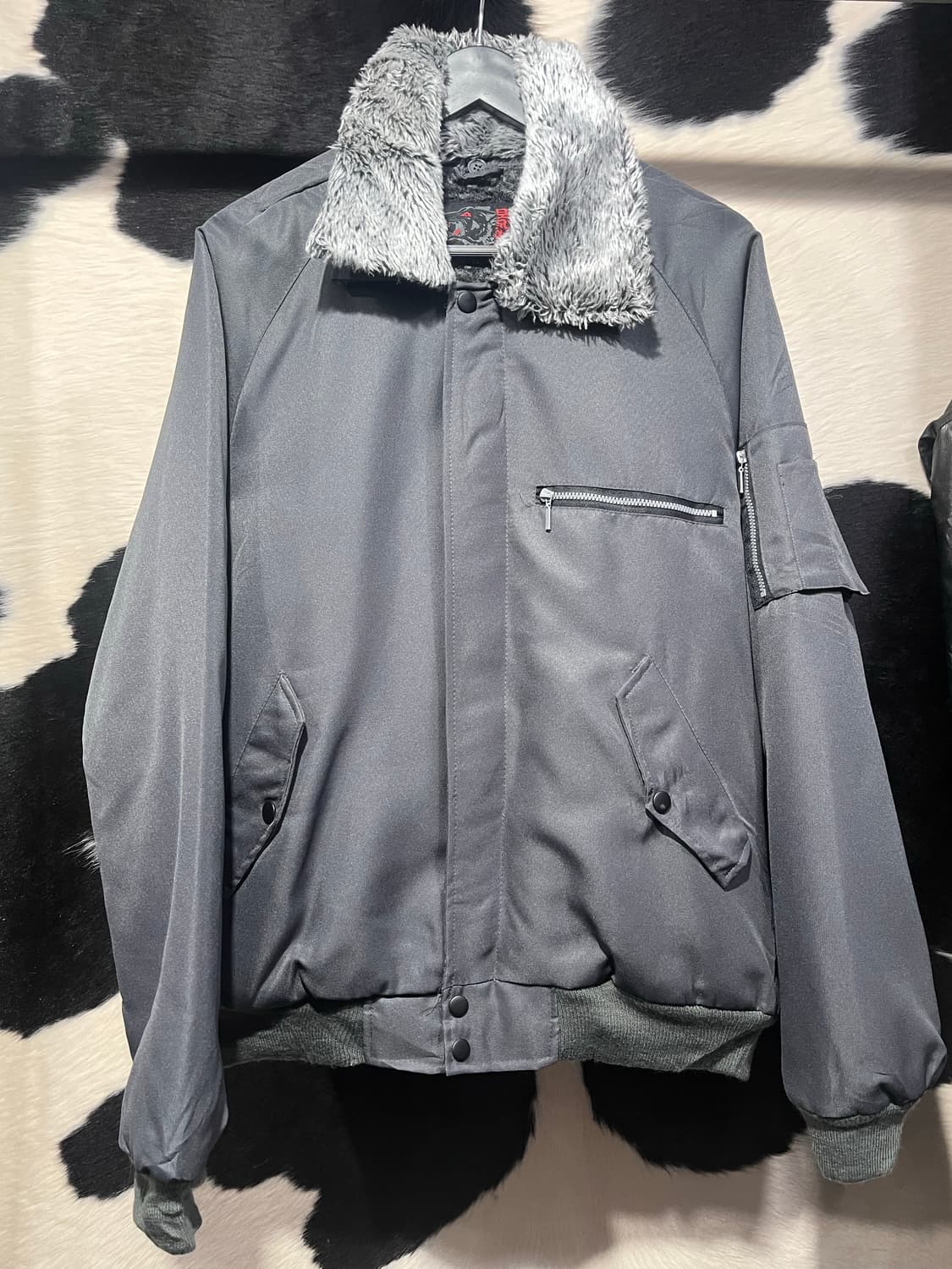 카라 퍼 MA-1 자켓 상품이미지2