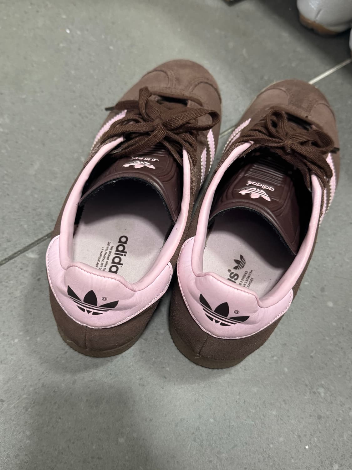 아디다스 가젤 핑크 브라운 상품이미지2