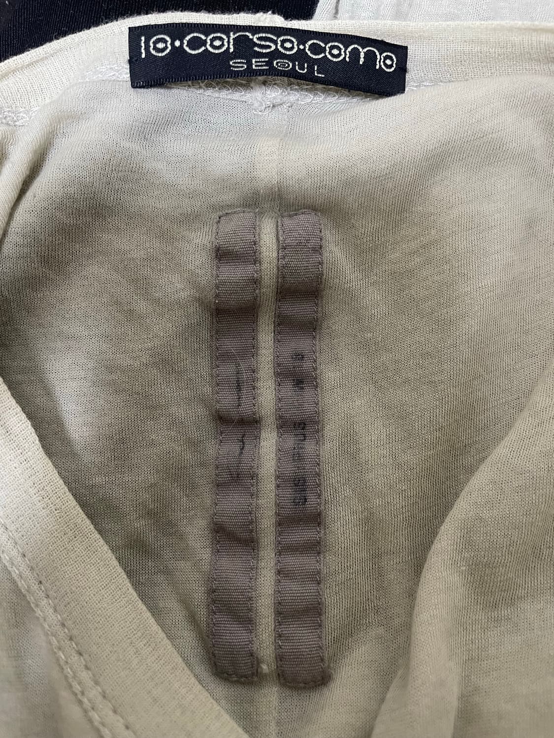 RickOwens 더블레이어드슬리브 반팔 판매 상품이미지5