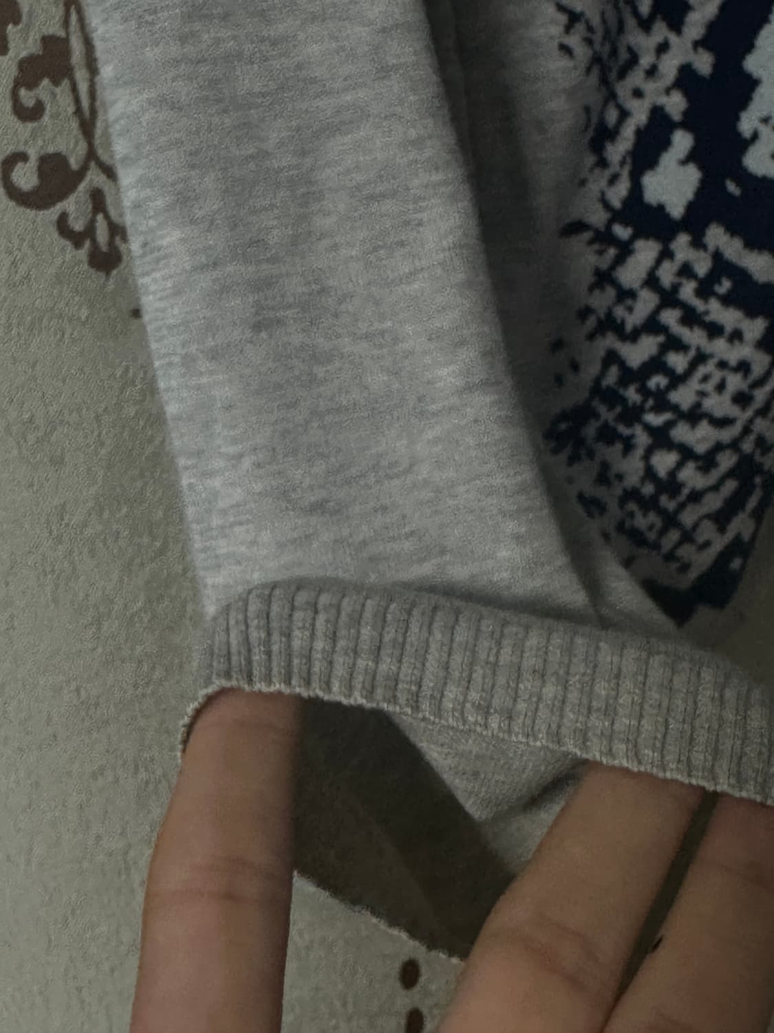 뱀피 가디건 상품이미지2