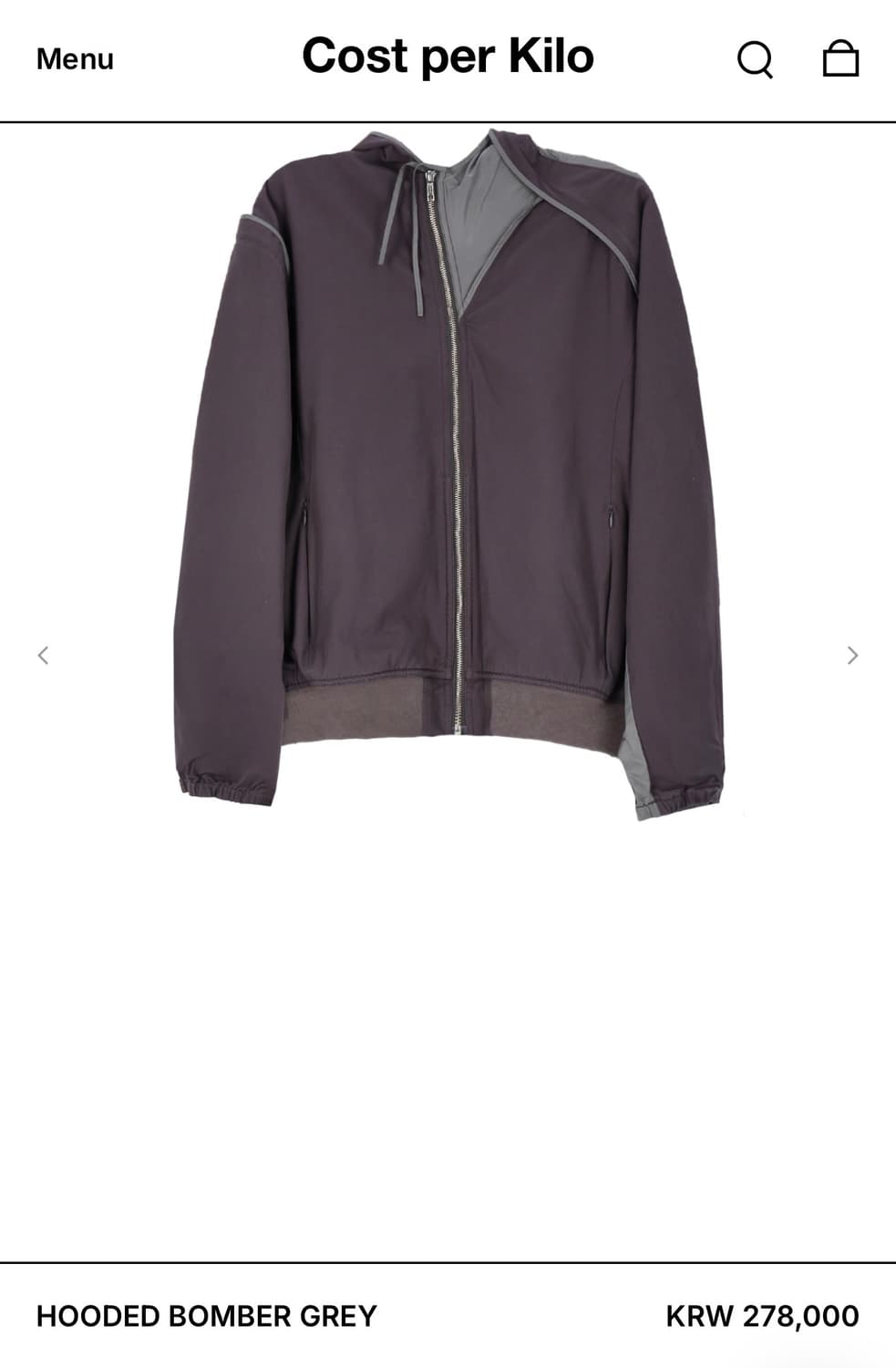 코스트퍼킬로 봄버자켓 L 상품이미지1