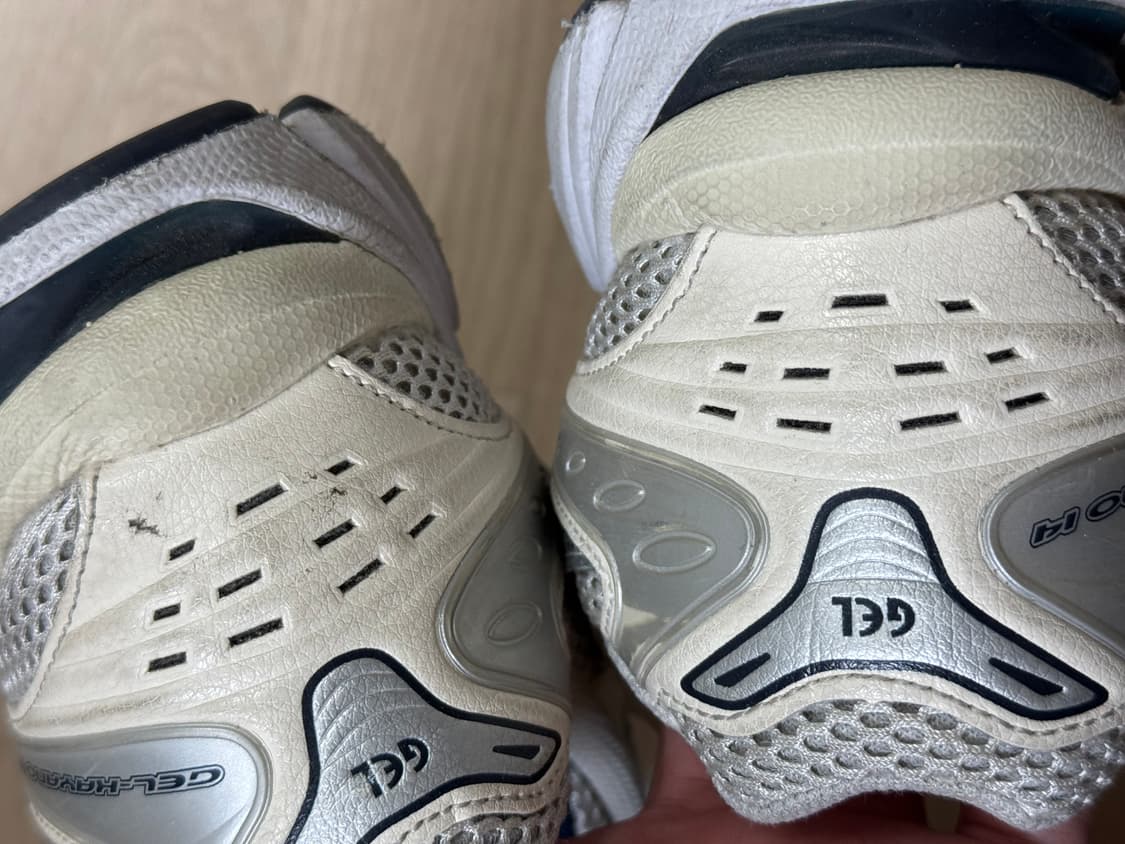 아식스 젤카야노 14 화이트 미드나잇 285-290사이즈 판매 상품이미지4