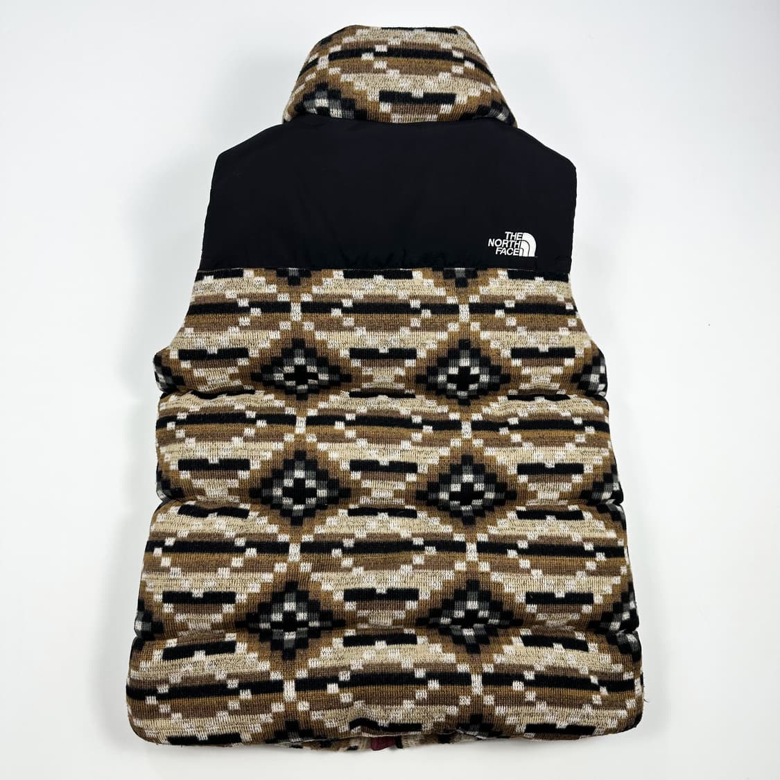 노스페이스 노르딕 패턴 니트 패딩 조끼 여성XS 상품이미지3