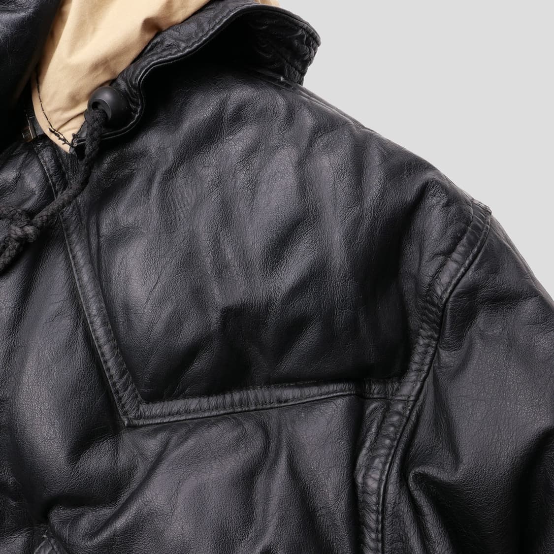 할리 데이비슨 웨스턴 레더 다운 자켓 상품이미지6