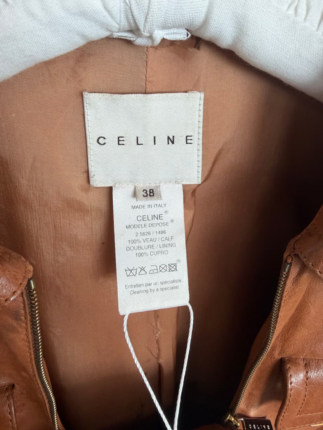 올드 셀린느 피비 파일로 레더 자켓 상품이미지6