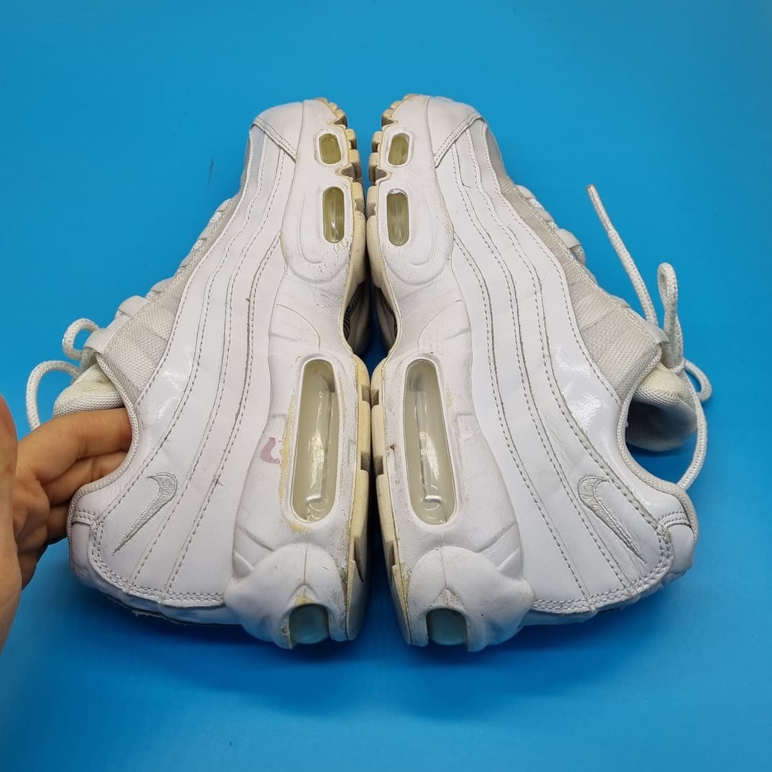 나이키 에어맥스 95 화이트 운동화245  상품이미지5