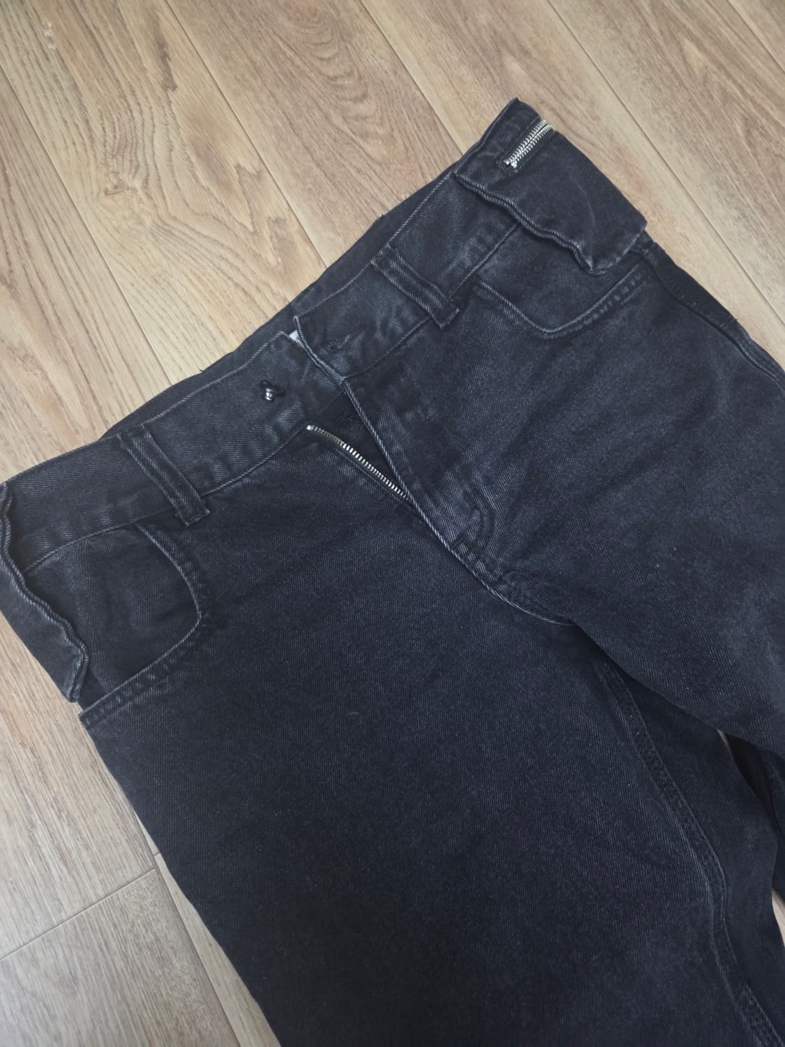 [s] 플라스틱프로덕트 MPa 백 팬츠 (블랙) 상품이미지4