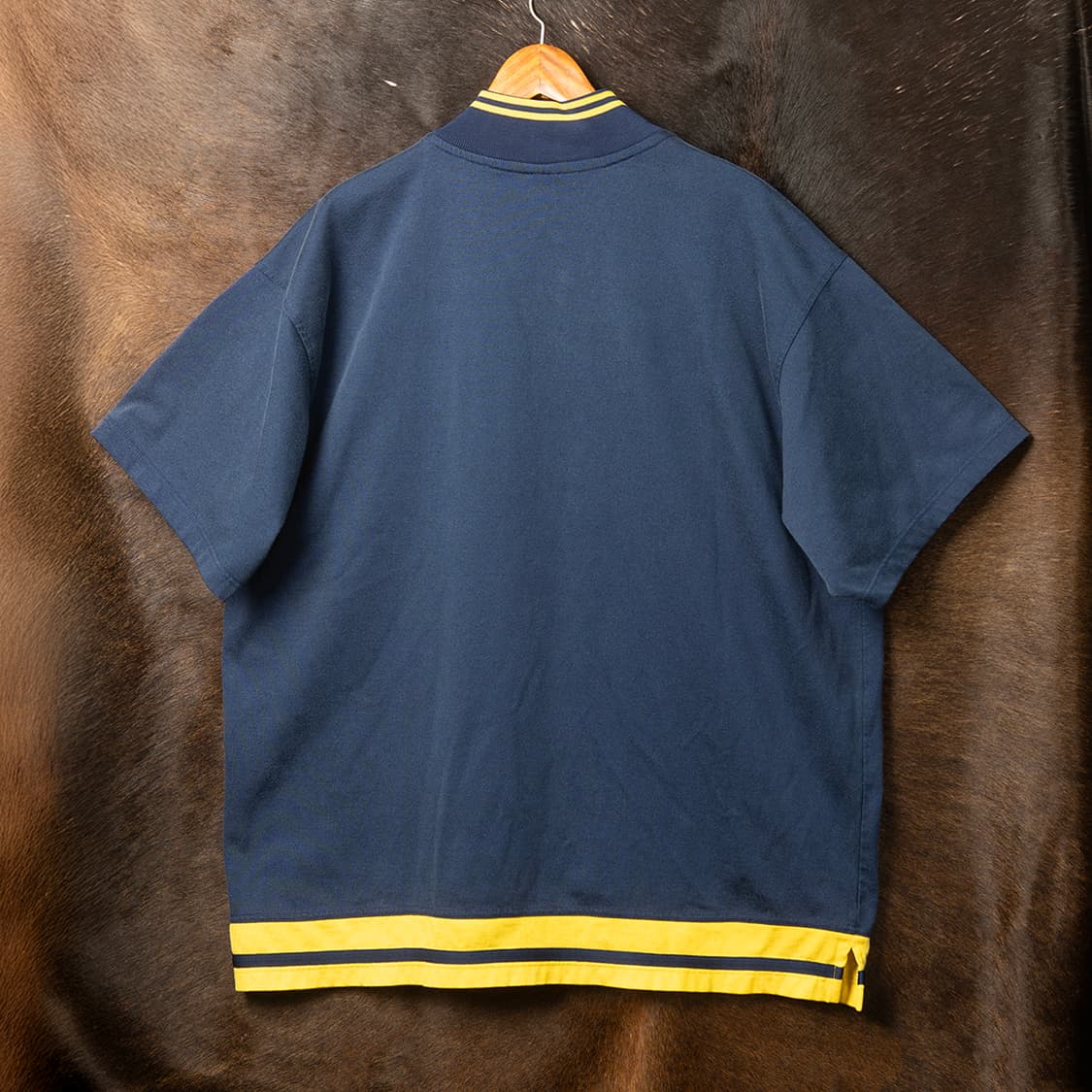 [XXL] 90s 나이키 미시간 유니버싵티 울버린스 풋볼팀 웜업져지  상품이미지5