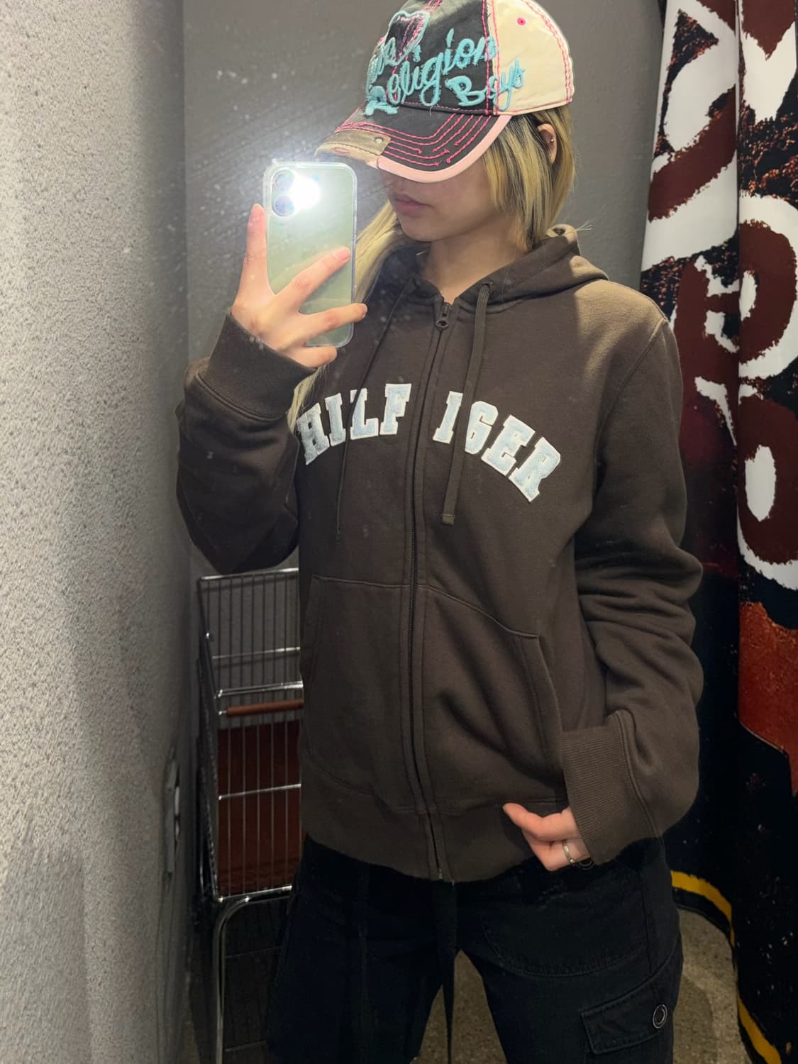 타미힐피거 슬림핏 후드집업 상품이미지1