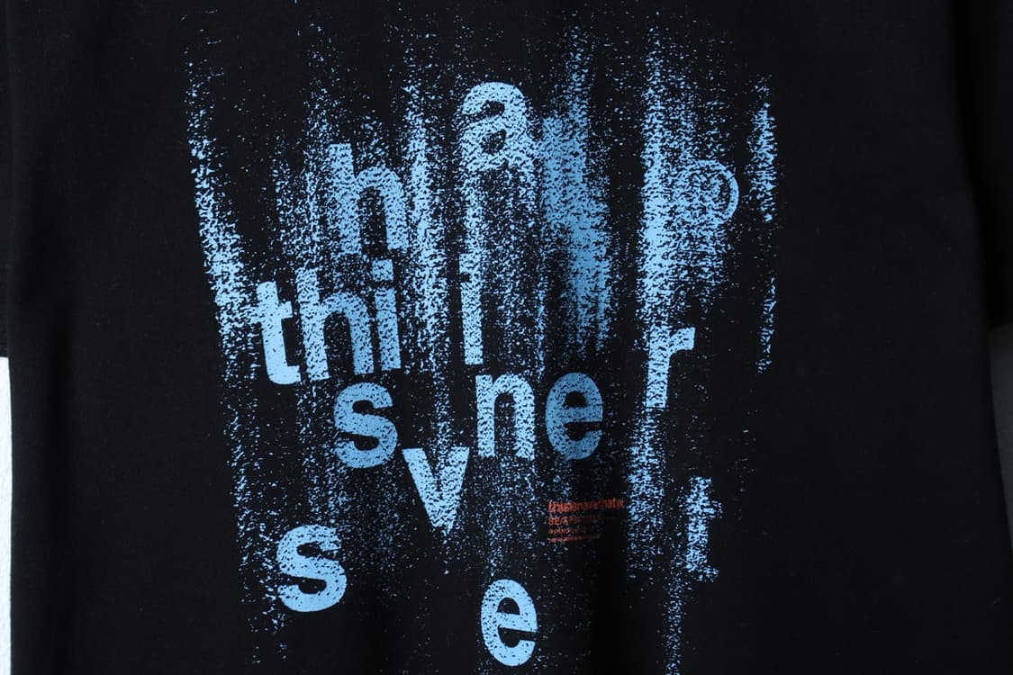 (L-XL) 디스이즈네버댓 반팔 티셔츠 빅로고 블랙 스트릿-H31122 상품이미지5