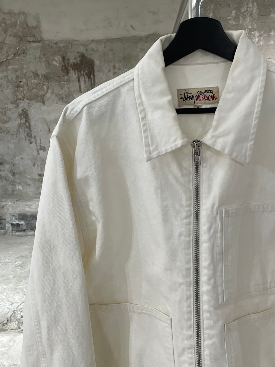 스투시 본 오버다이드 집 워크 자켓 상품이미지2