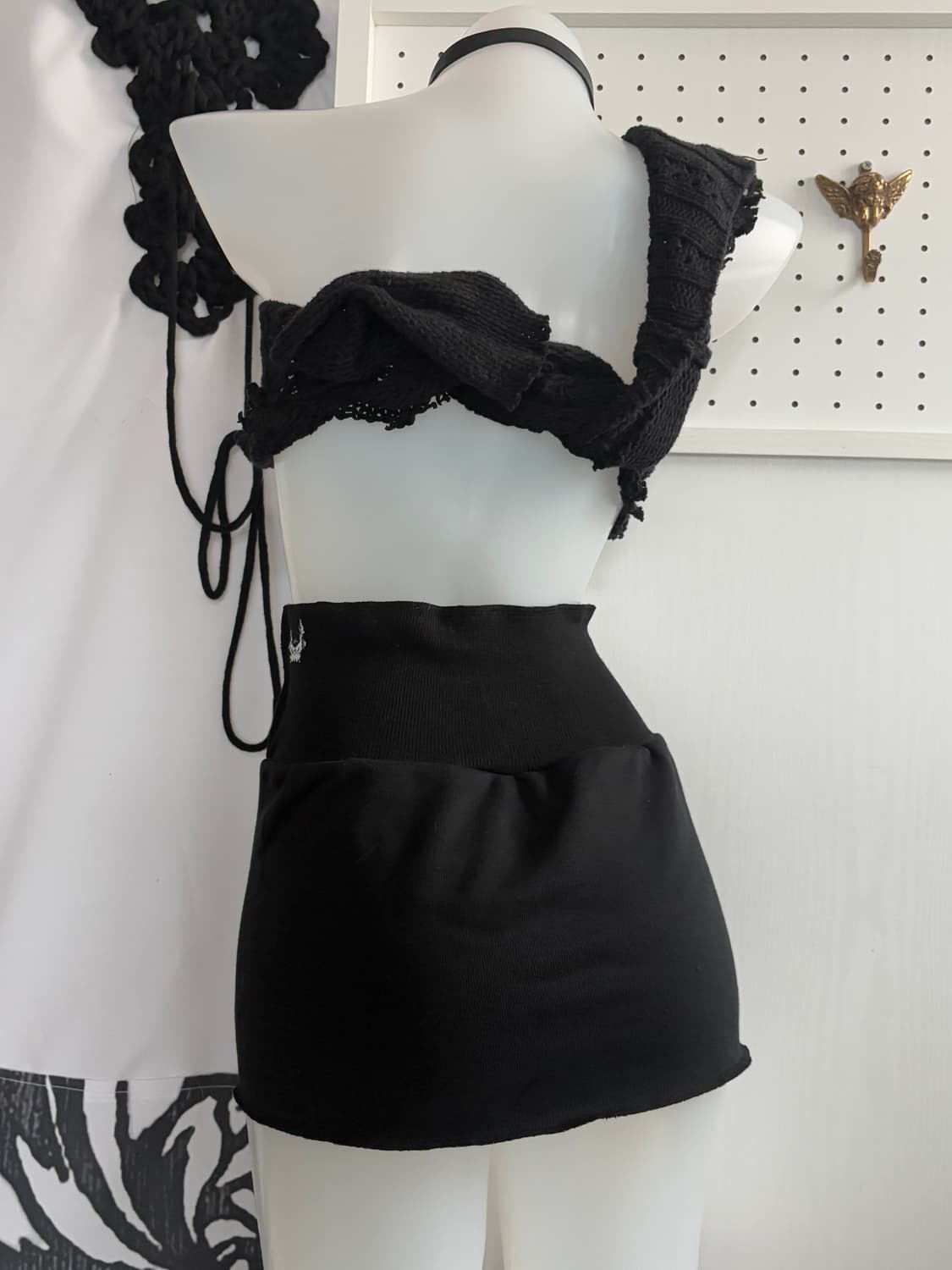 • hurtmade black striped cross-patch ski 상품이미지6