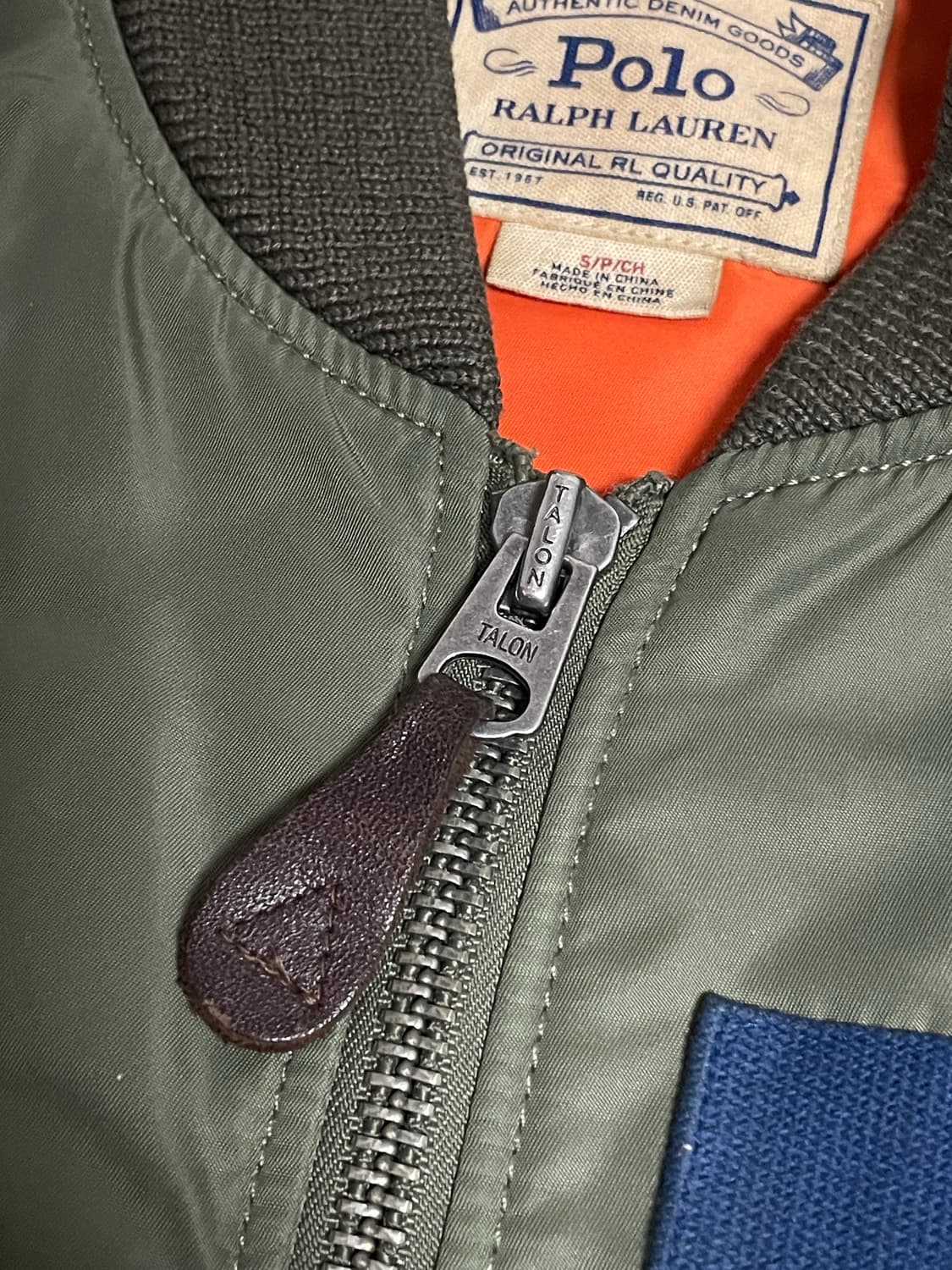 랄프로렌 L-2B 항공 점퍼 상품이미지6