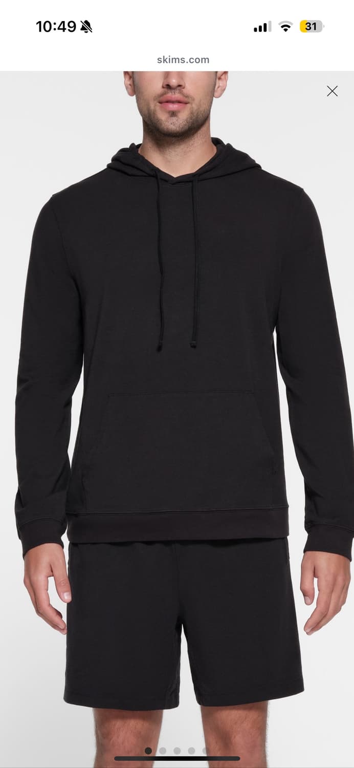 skims jersey lounge hoodie 상품이미지2