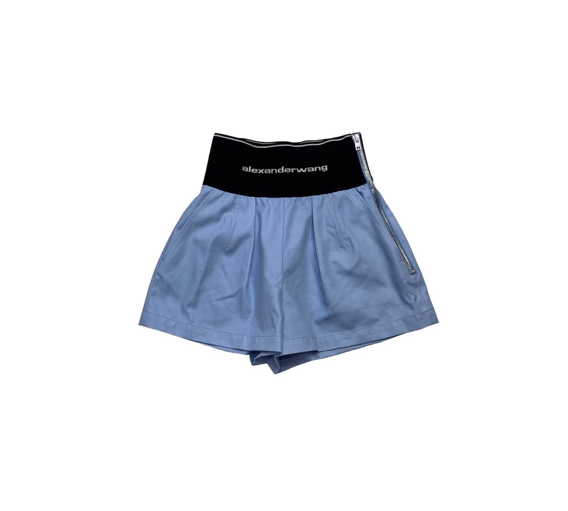 알렉산더 왕 사파리 테일러드 스카이블루 숏 팬츠 상품이미지1