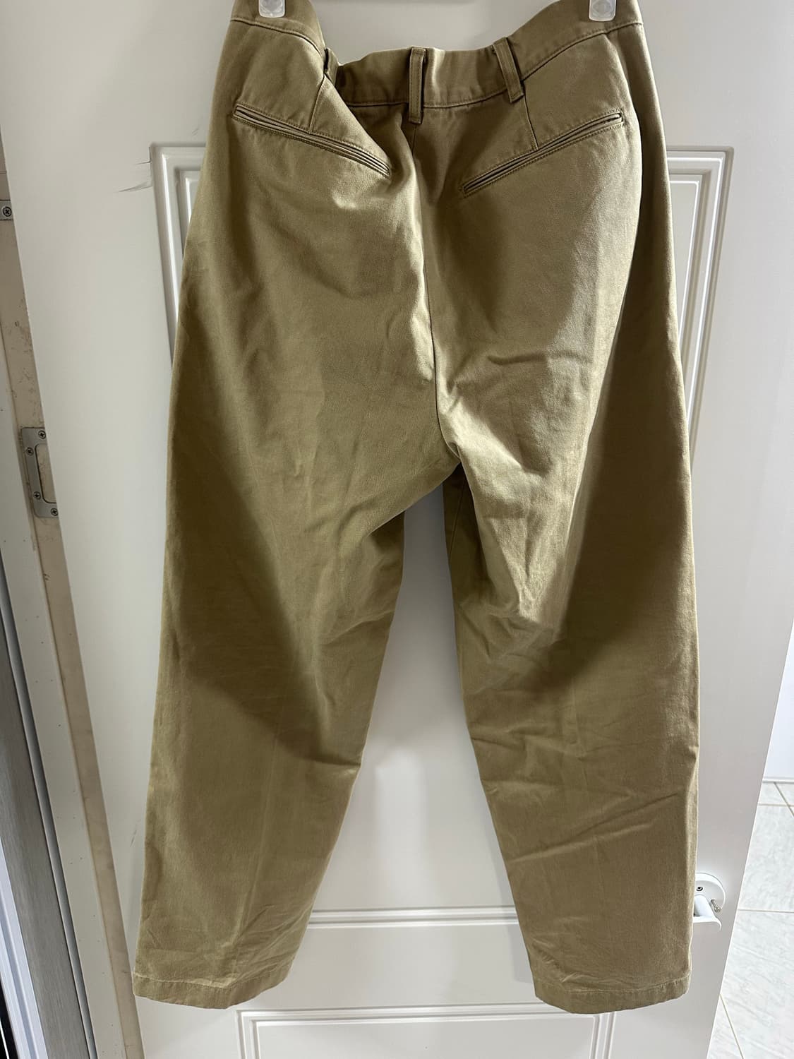 [79] 유니클로 스트레이트 치노팬츠 브라운 상품이미지4