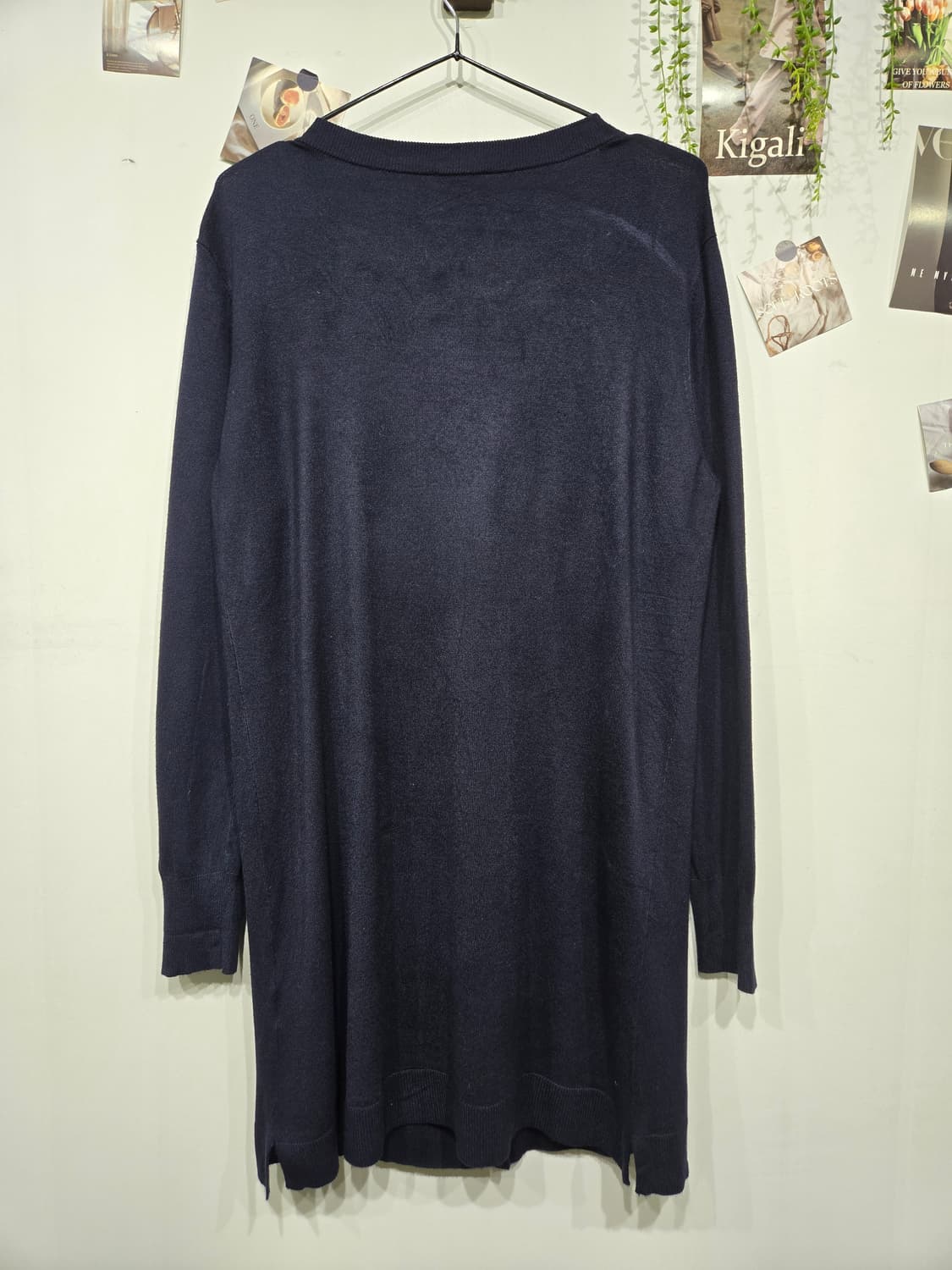 마렐라 롱 가디건 코트 네이비 막스마라 상품이미지4