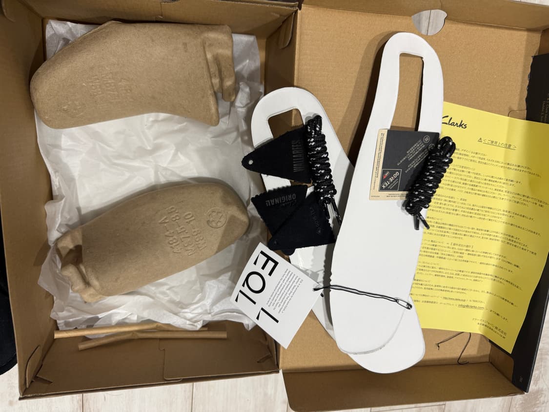 클락스 왈라비 gtx 블랙 스웨이드 260 상품이미지7