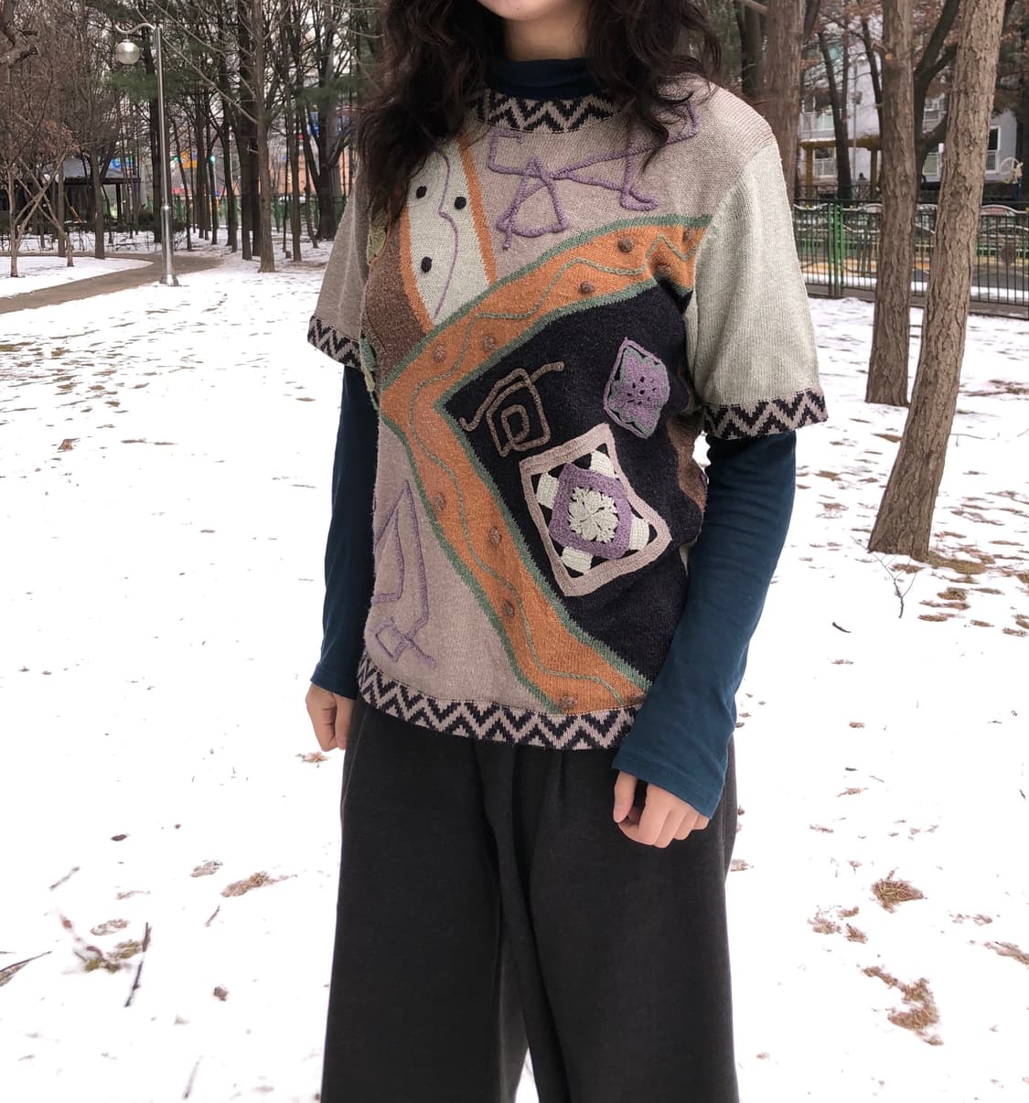 scribble knit 상품이미지4