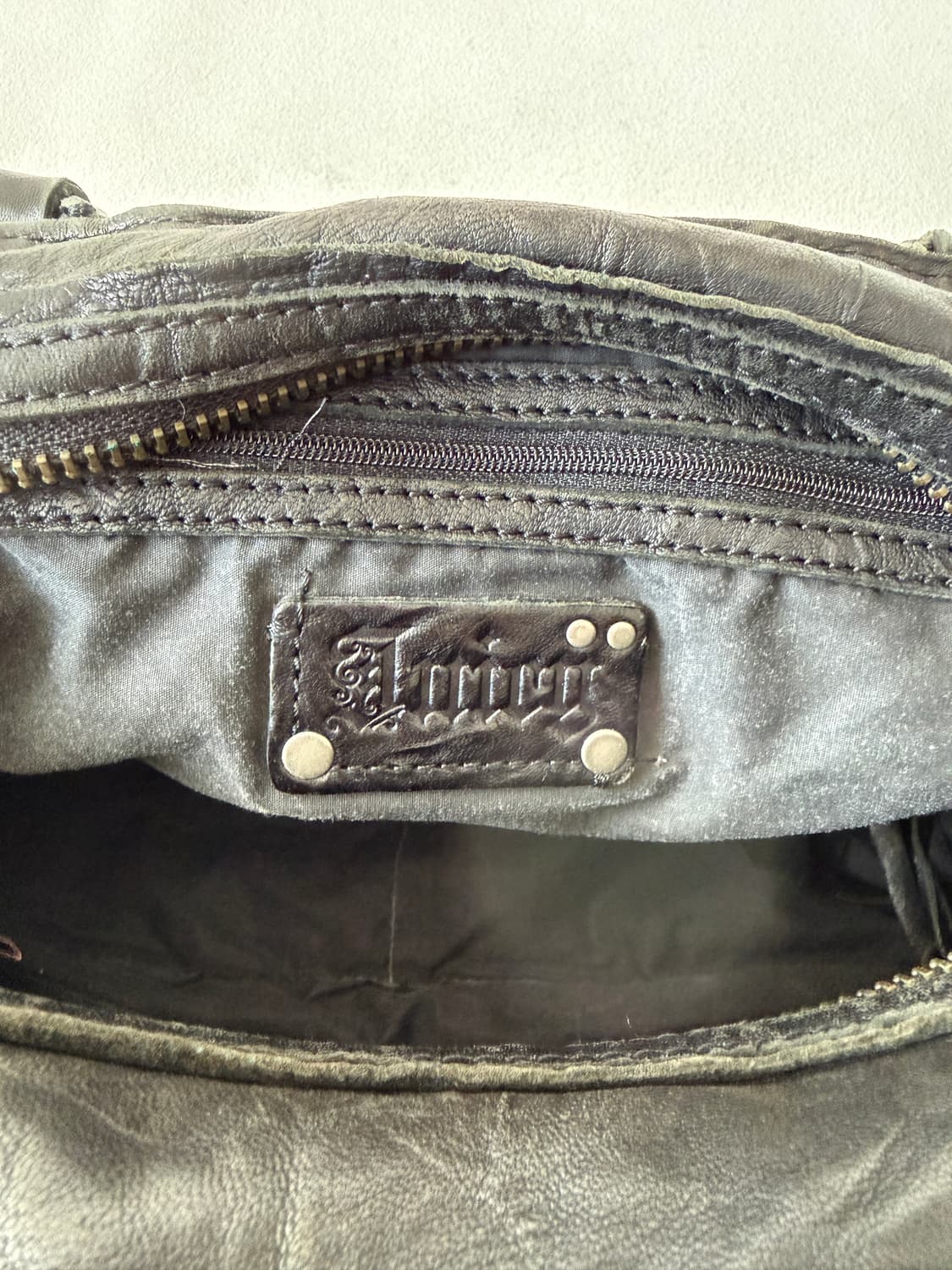 Pre owned 레더 토트 크로스백 상품이미지10