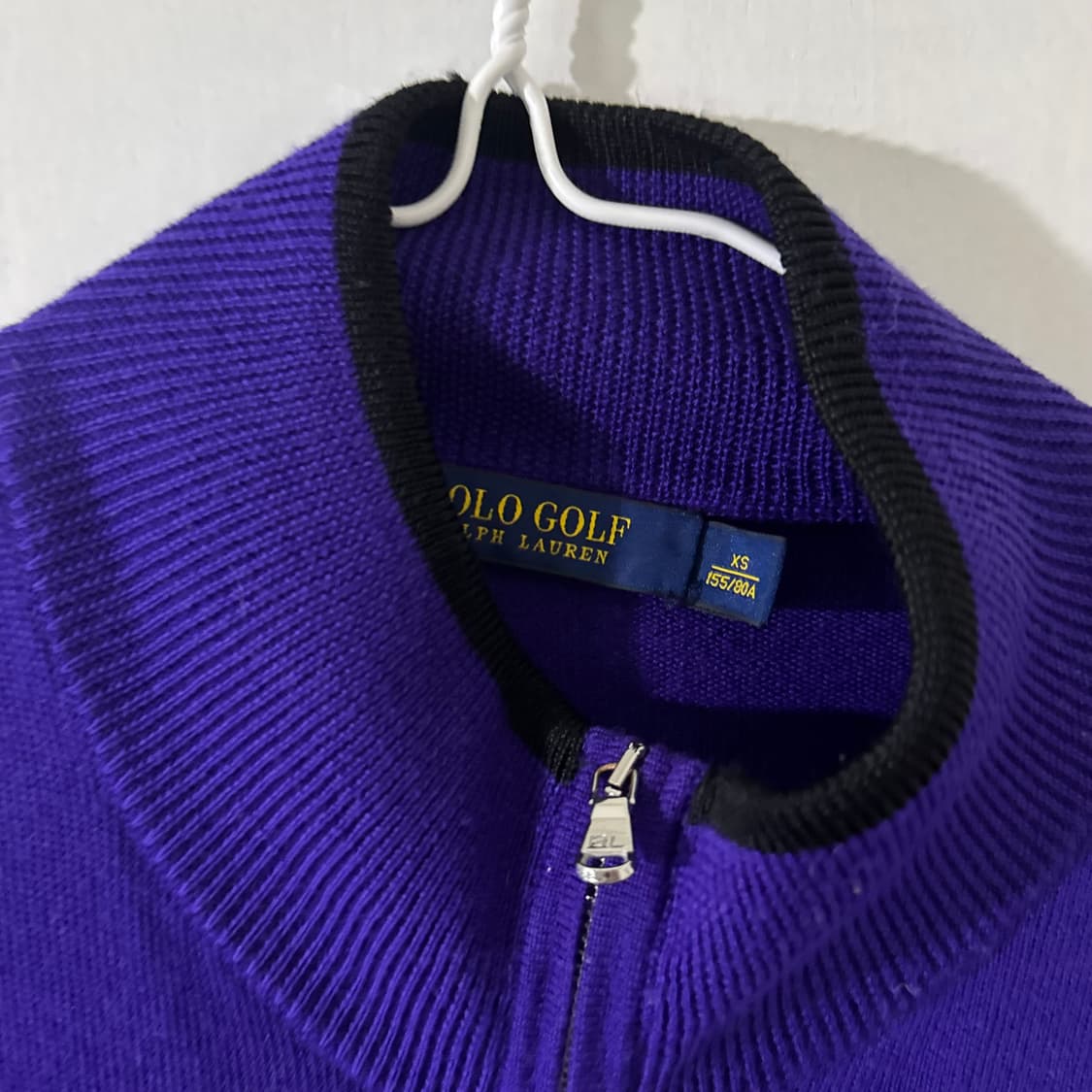 폴로 퍼플 보라색 집업 져지 💜 상품이미지7