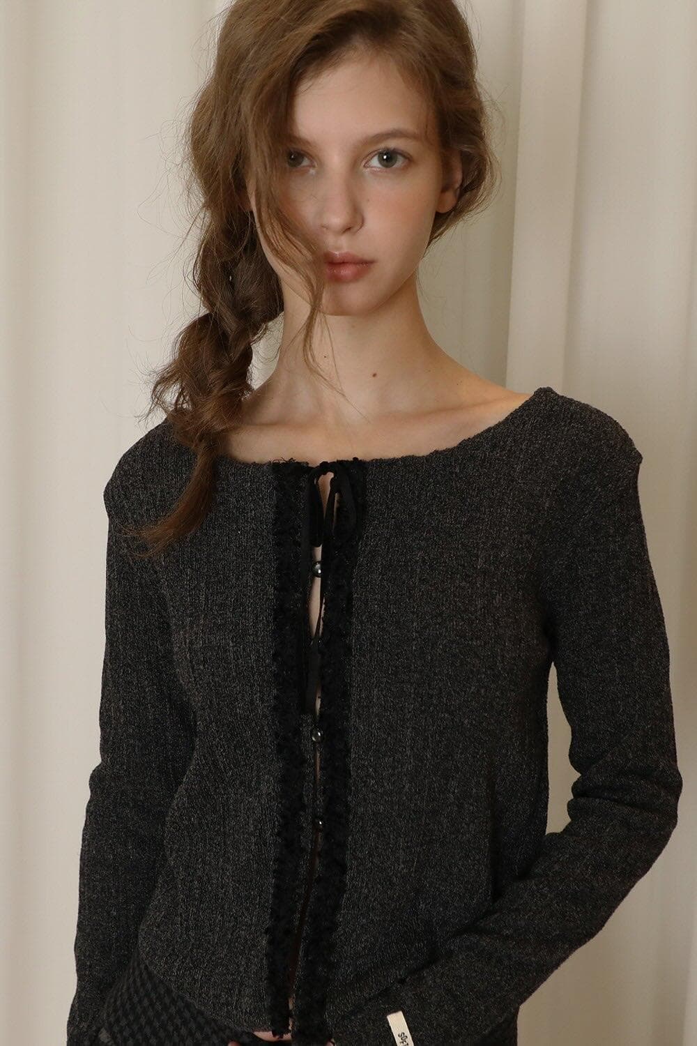 소프트서울 VELVET STRING CADIGAN 상품이미지1
