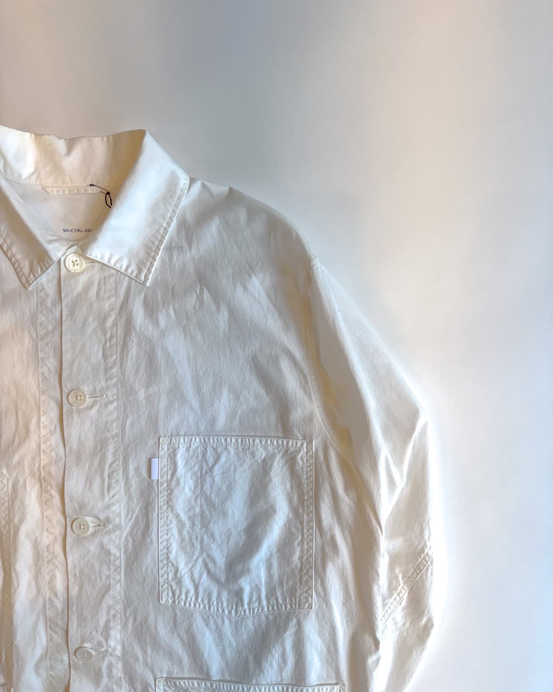 S.H White Work Chore Jacket 상품이미지3