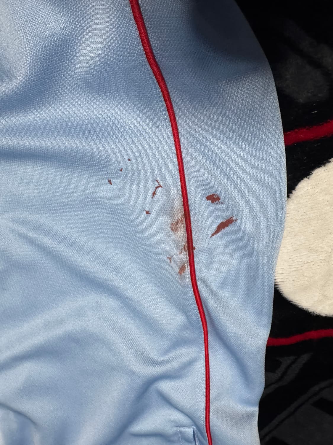 슈프림 트리콧 트랙 팬츠 라이트 블루 상품이미지10