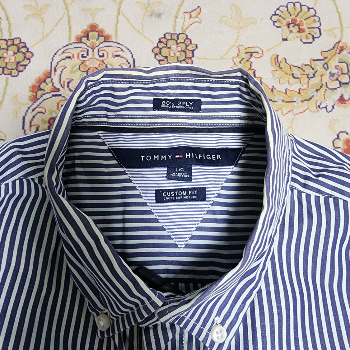 타미힐피거 스트라이프 남성 셔츠
L 상품이미지2